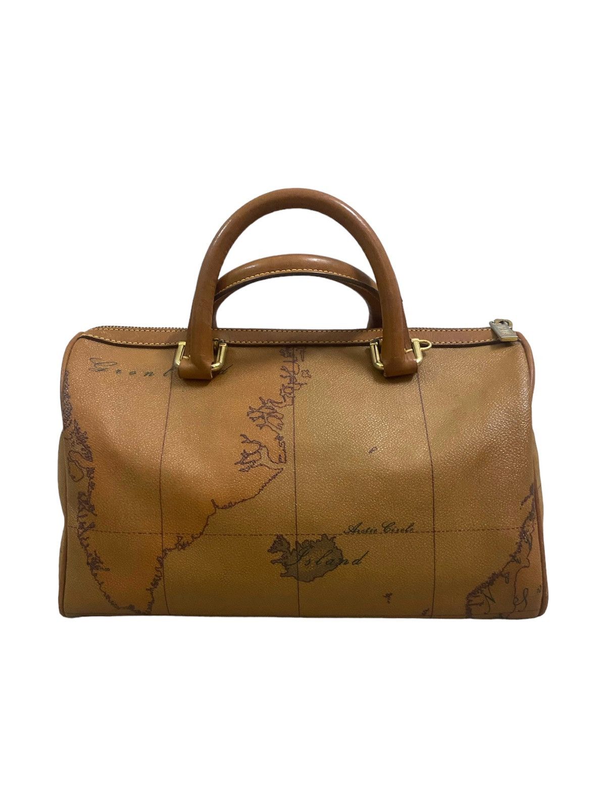 Alviero Martini Vintage Alviero Martini Geo Map Boston Bag Size ONE SIZE - 2 Thumbnail