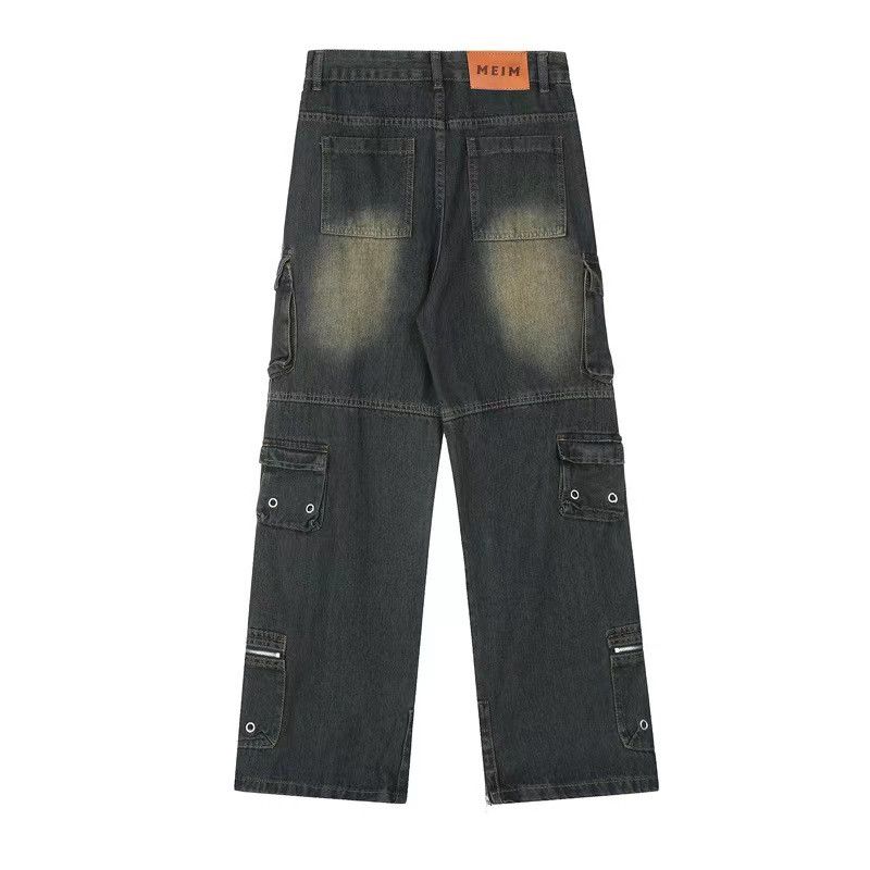 High Street Vintage Loose Fit Jeans Light Blue