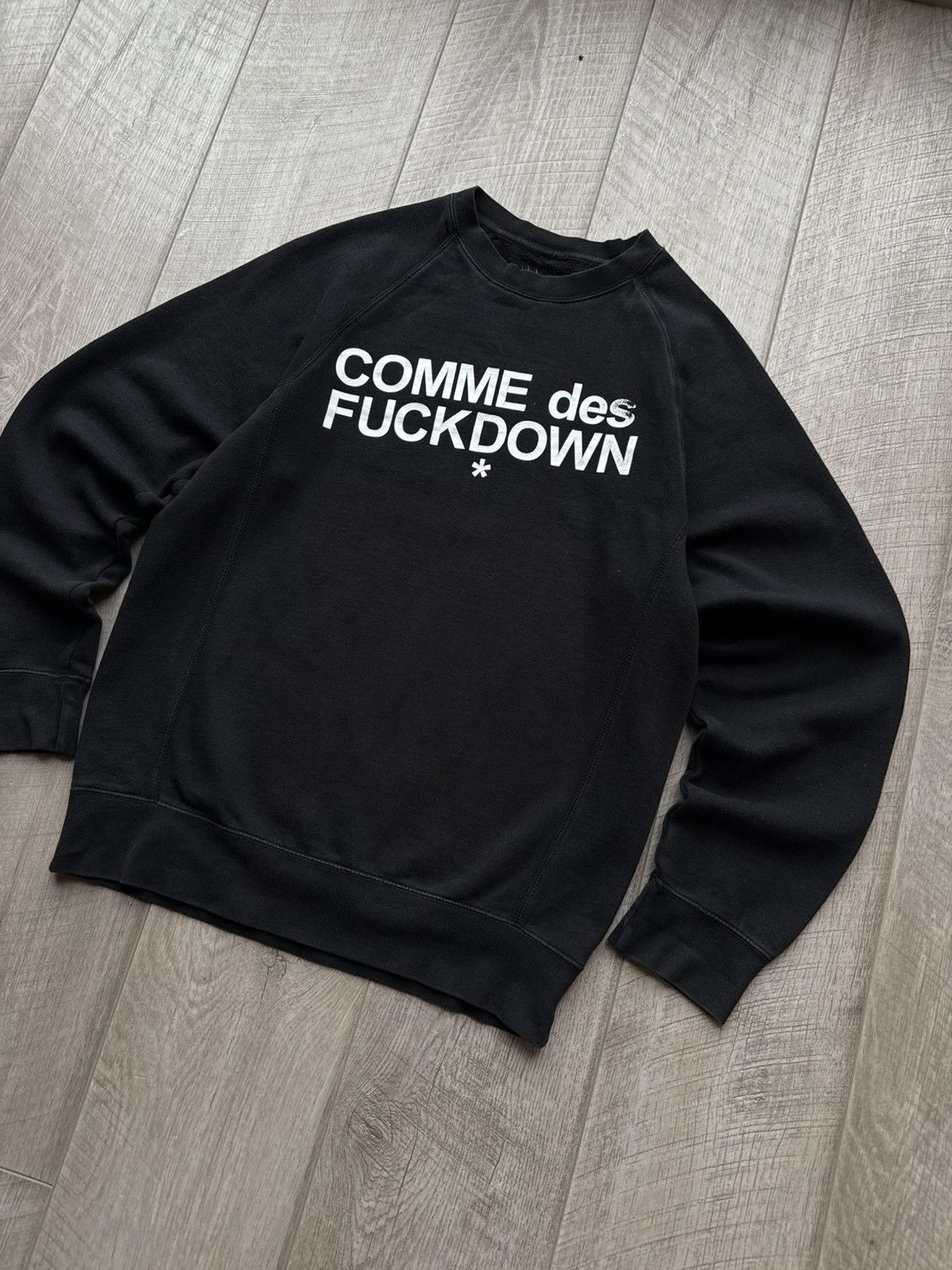Comme Des Fuck Down Comme Des Fuck Down ASAP Made in USA Vintage Sweatshirt Size US M / EU 48-50 / 2 - 2 Thumbnail