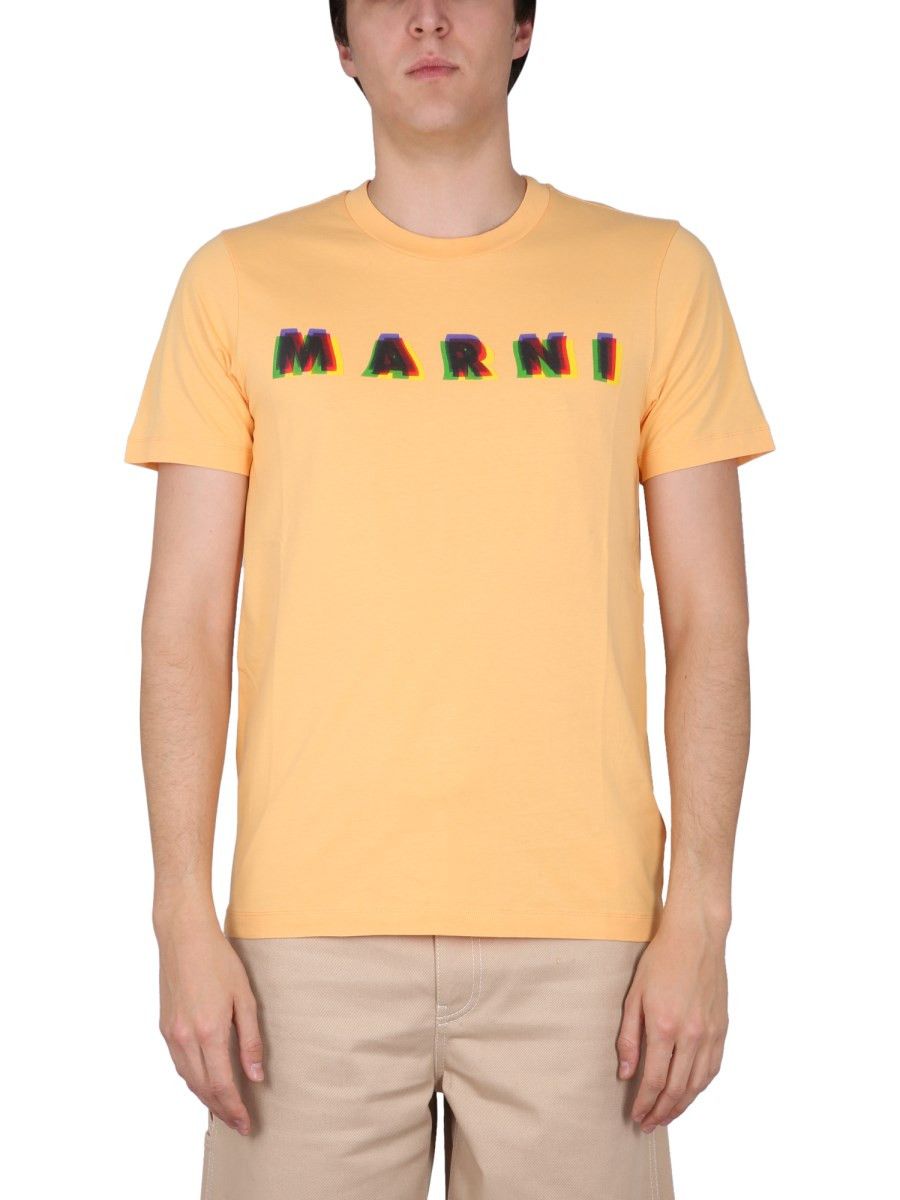 Marni o1srvl11e0724 T-Shirt in Orange Size US XS / EU 42 / 0 - 1 Thumbnail
