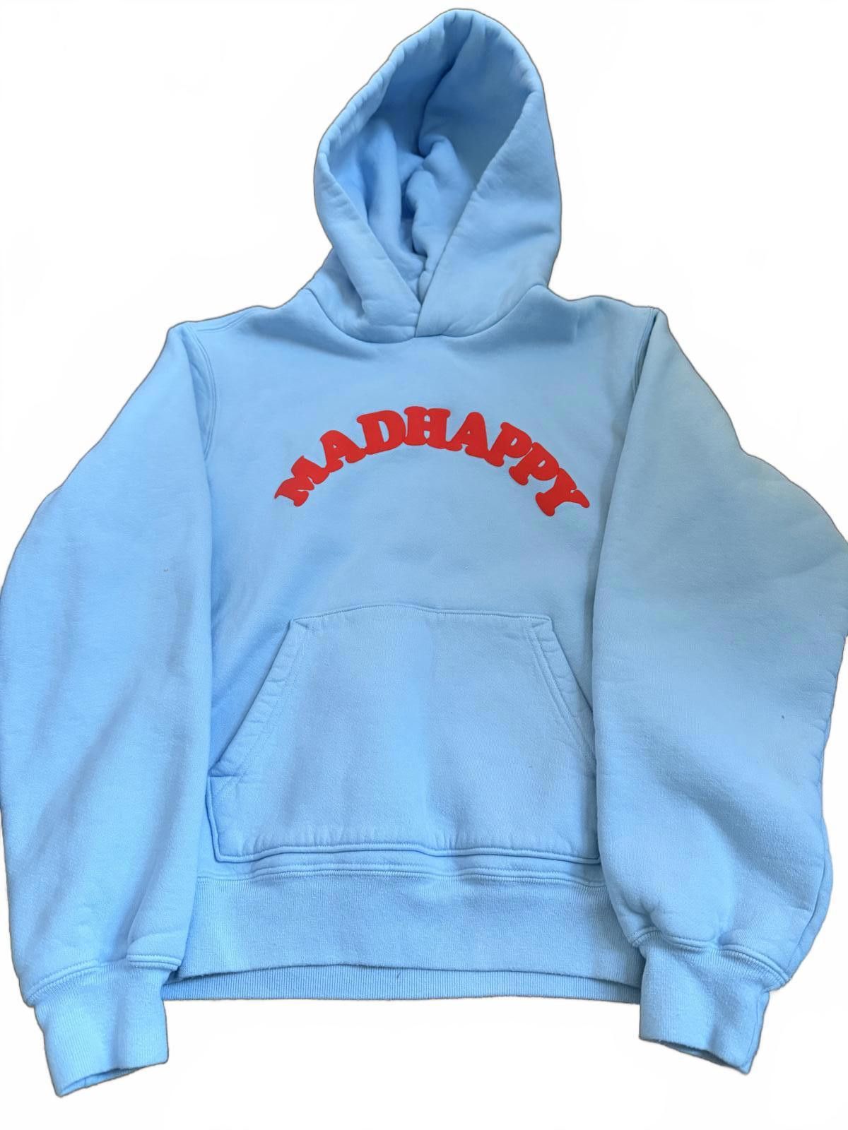 Other Madhappy Light Blue Hoodie with Red Logo Size S / US 4 / IT 40 - 2 Thumbnail