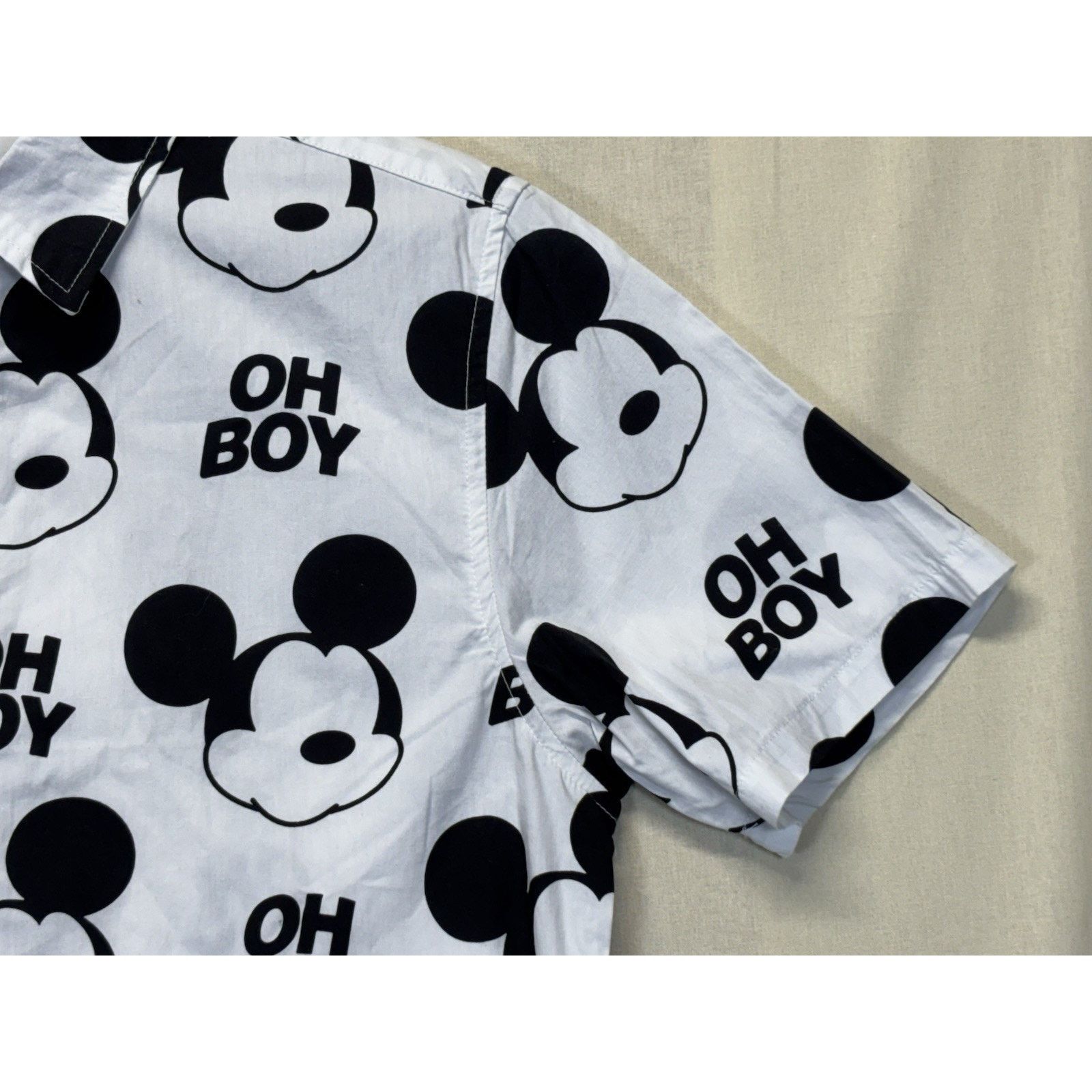 NEFF DISNEY X NEFF Mickey Mouse Men’s Size S Button Up Shirt Size US S / EU 44-46 / 1 - 11 Thumbnail
