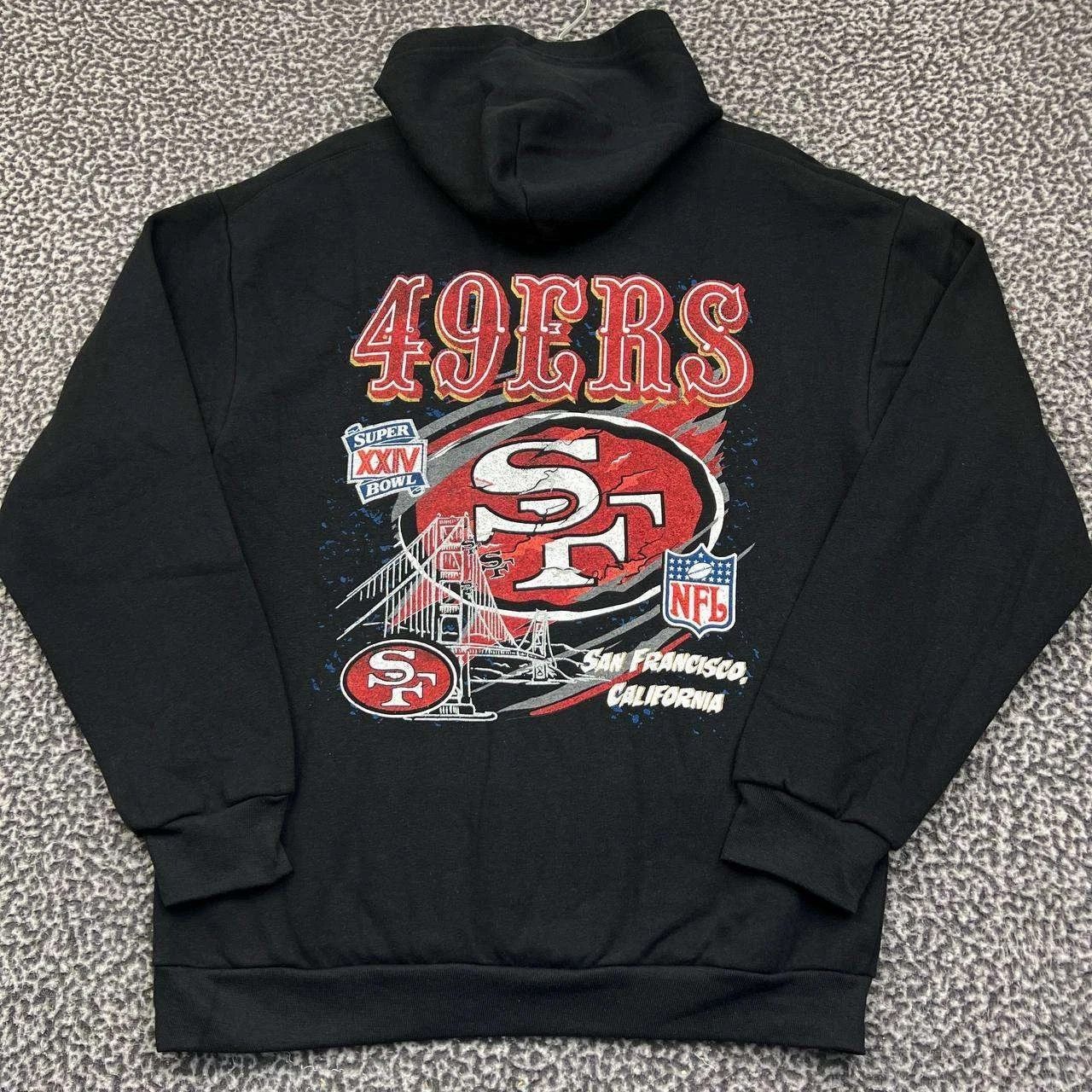 Mitchell & Ness San Francisco 49ers Hoodie Men Black NFL Pullover New M Size US M / EU 48-50 / 2 - 7 Thumbnail