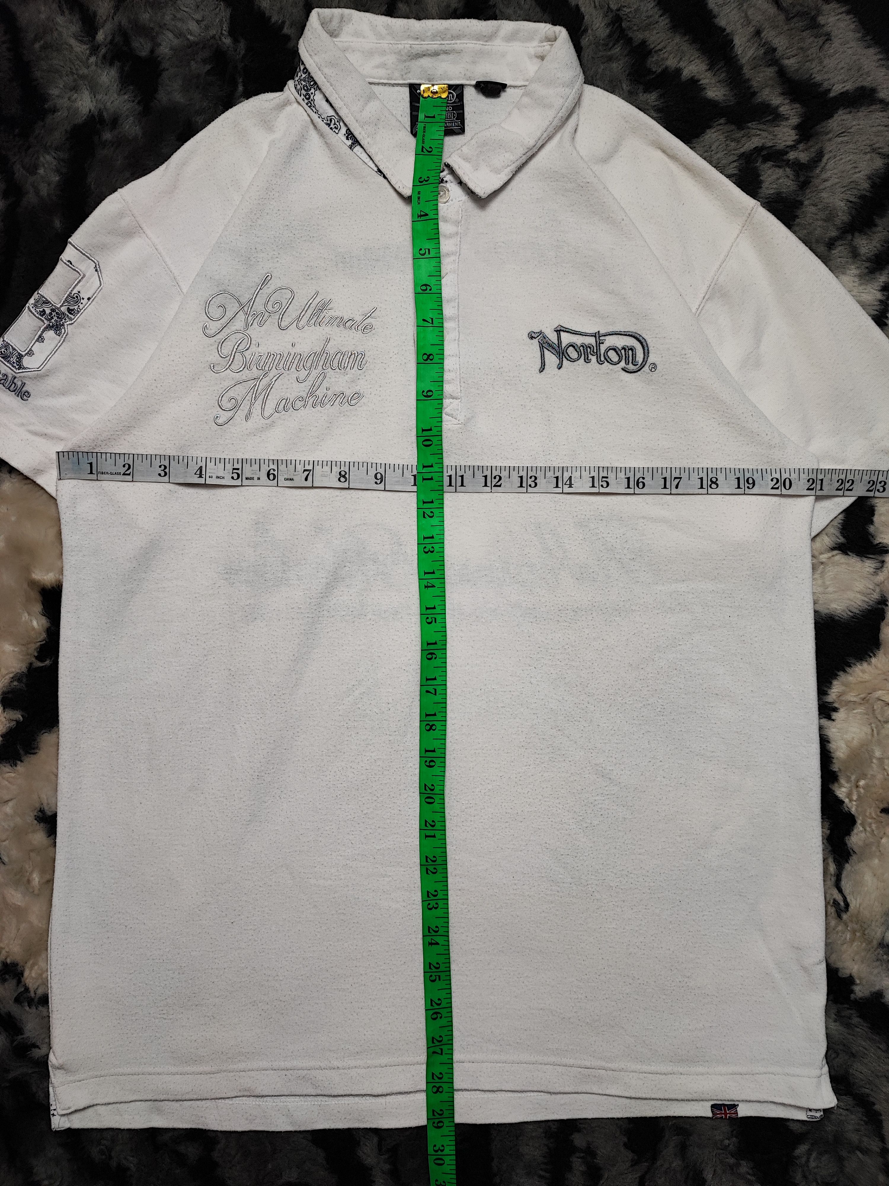 Japanese Brand × Norton Vintage Norton Embroidery Tshirt XL Size US XL / EU 56 / 4 - 5 Thumbnail