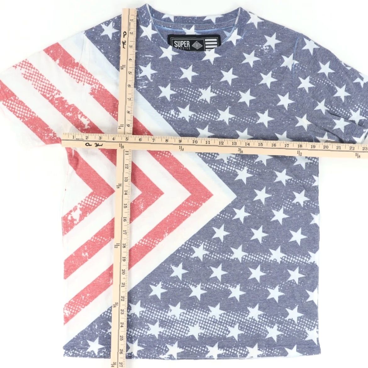 Gloverall Super Massive USA Flg All Over Print Shirt Men L Size US L / EU 52-54 / 3 - 3 Thumbnail