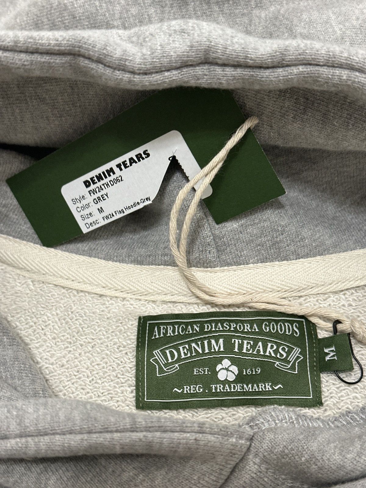 DENIM TEARS FW24 Denim Tears ‘Flag’ Hoodie Size US M / EU 48-50 / 2 - 4 Thumbnail
