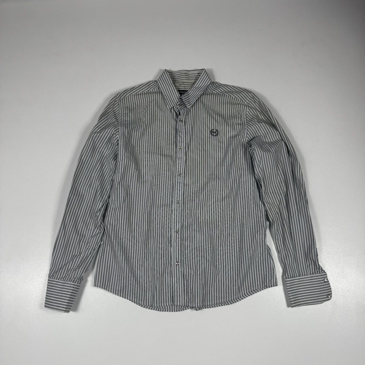 Dolce & Gabbana vintage dolce gabbana shirt box logo rare streetwear Size US XL / EU 56 / 4 - 1 Thumbnail