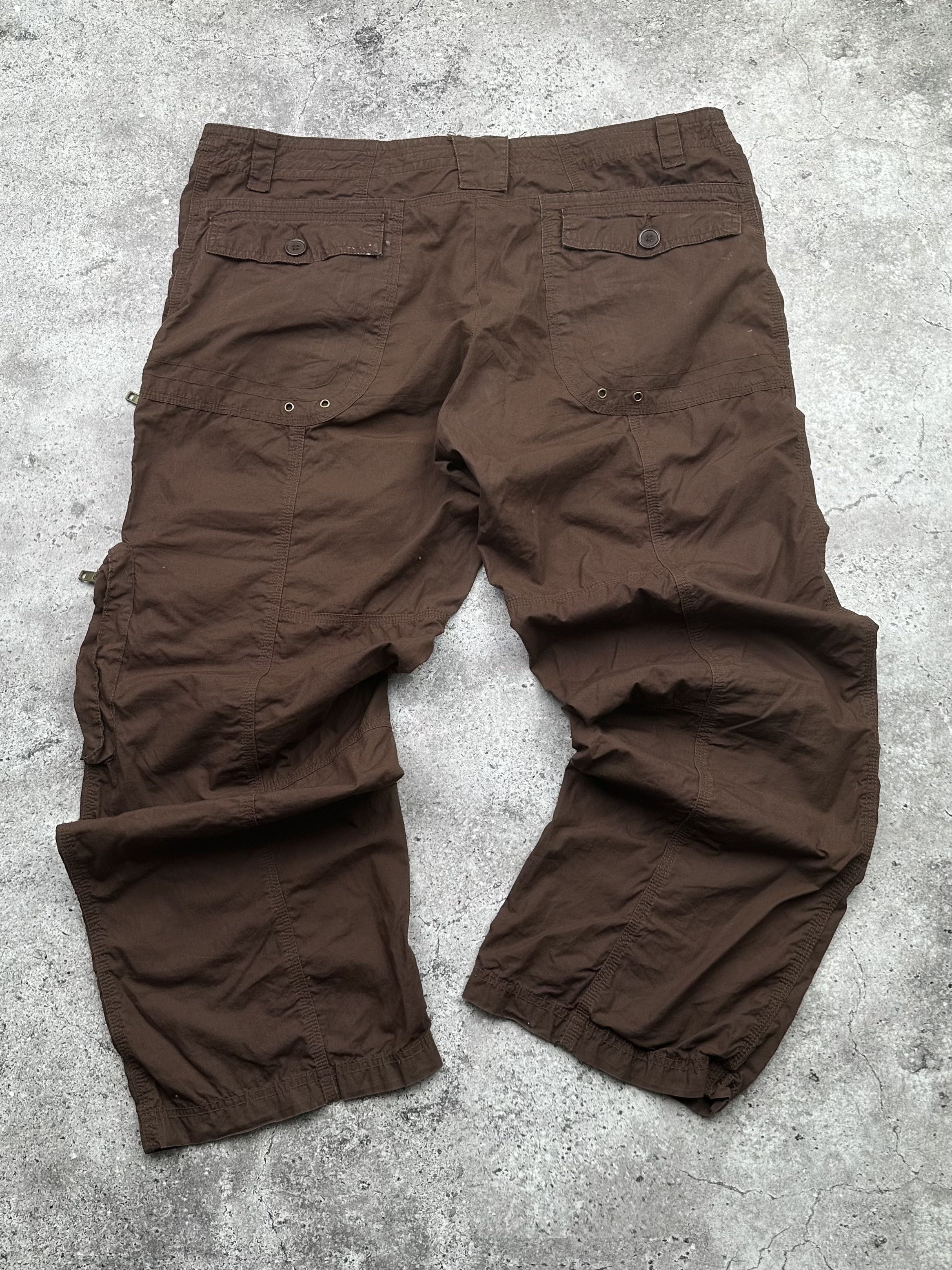 Japanese Brand Vintage Cargo Zipped Pants C421(V469)(E8) Size US 38 / EU 54 - 8 Thumbnail