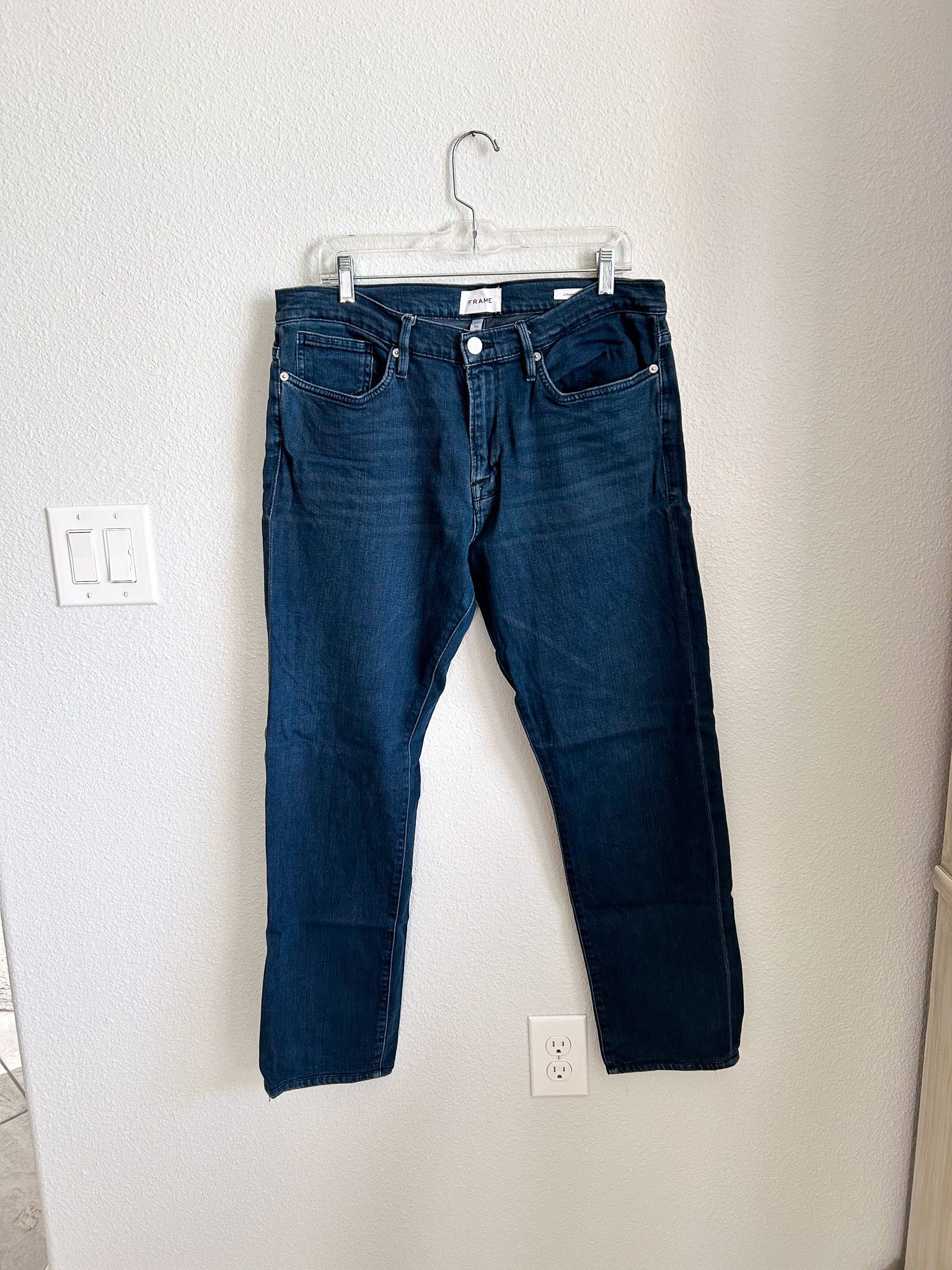 Frame Frame Dark denim L'Homme Slim Jeans in Placid Size US 36 / EU 52 - 4 Thumbnail