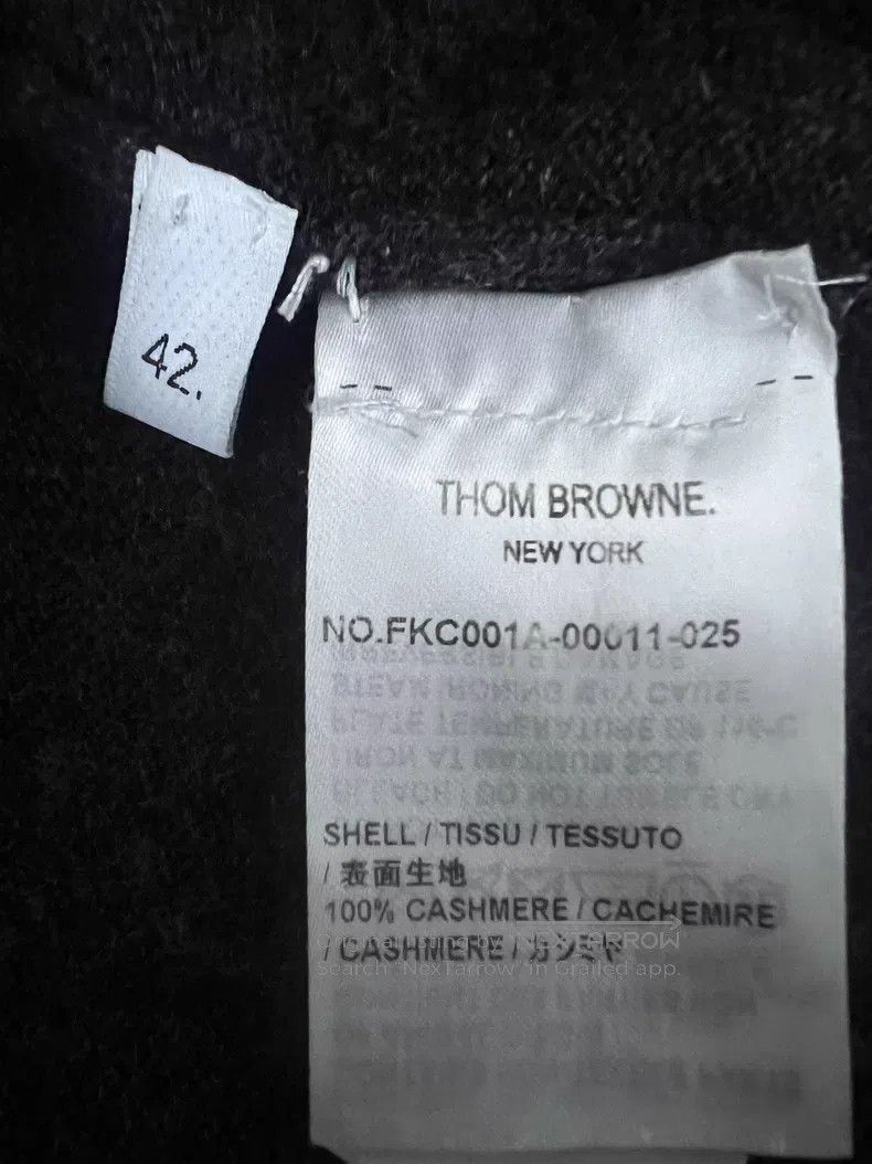 Thom Browne Thom Browne New Cashmere Cardigan Size US XS / EU 42 / 0 - 6 Thumbnail