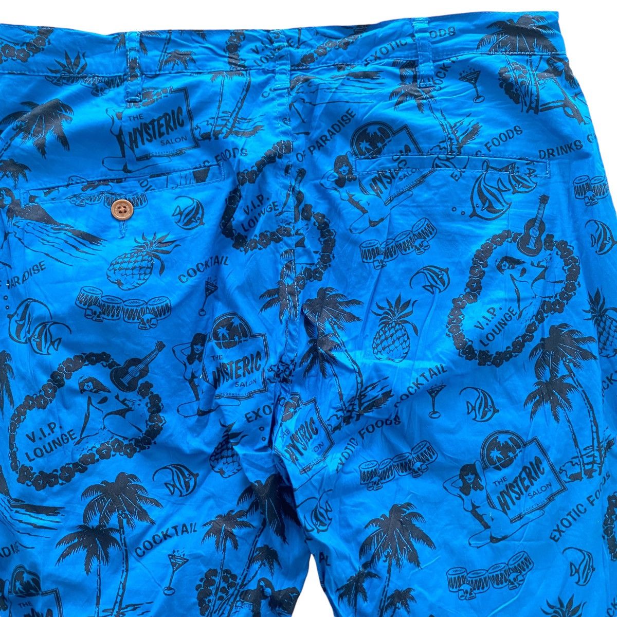 Hysteric Glamour × Japanese Brand Hysteric Glamour Full Print Pinup Hawaiian Trousers Pants Size 30" / US 8 / IT 44 - 4 Thumbnail