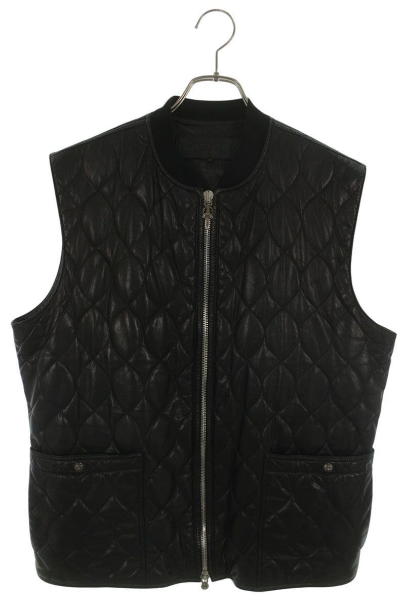 Chrome Hearts Chrome Hearts 90s Vintage 12button Leather Vest