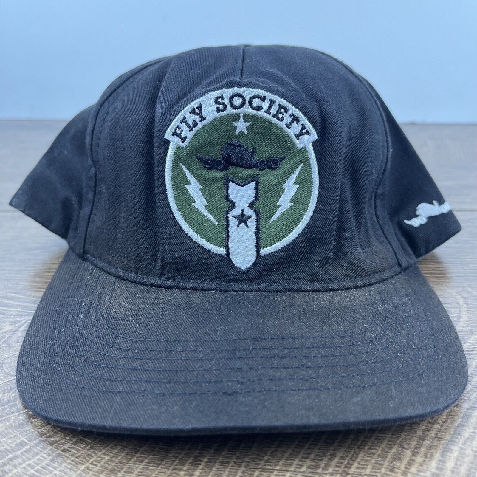Other Fly Society Hat Black Cap Hat Adjustable Hat Black Adult Hat Size ONE SIZE - 1 Thumbnail