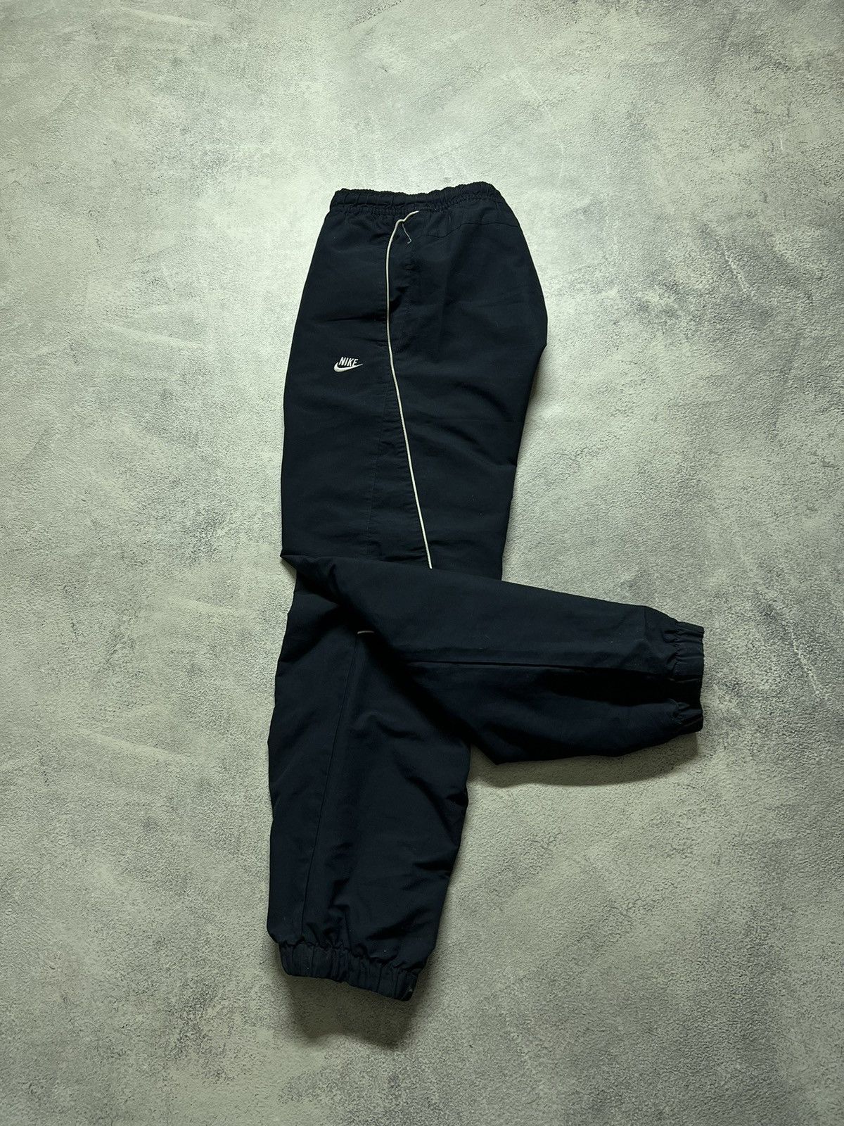 Vintage Vintage Y2K Nike Nylon Mini Swoosh Drill Pants 00’s Size US 34 / EU 50 - 4 Thumbnail