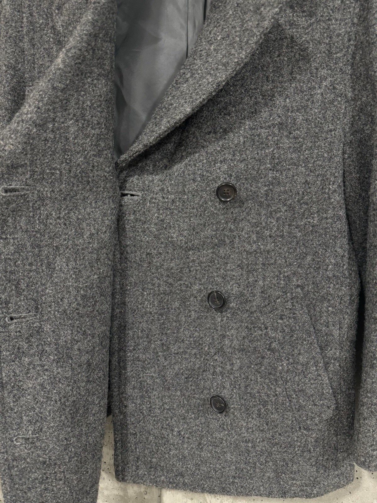 Margaret Howell Margaret Howell x Harris Tweed Wool Coat Grey Women's M Size XS / US 0-2 / IT 36-38 - 5 Thumbnail