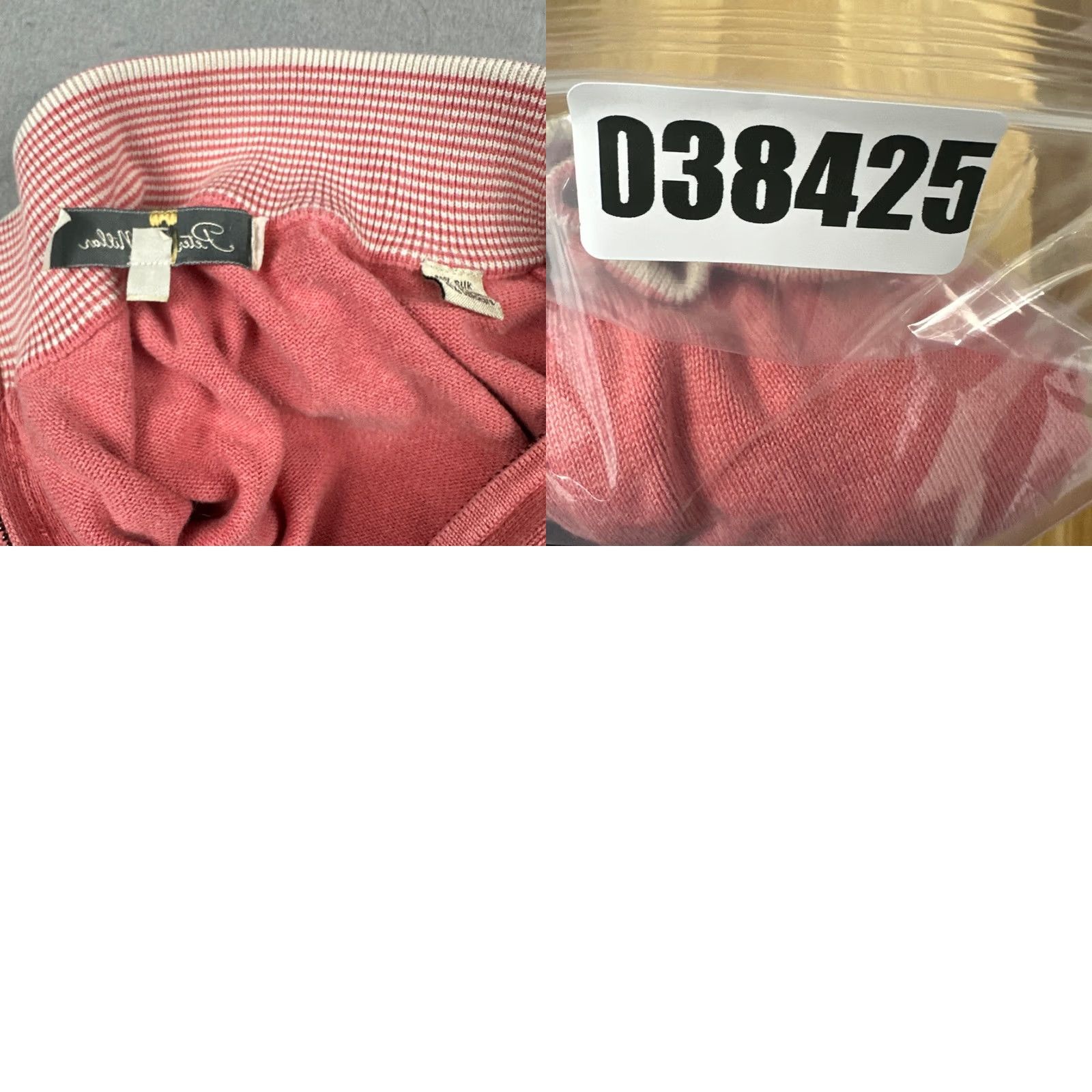 Peter Millar Peter Millar Sweater Men L Pink Solid 1/4 Zip Pullover Golf Silk Cashmere Knit Logo Pullover Men Sports Size US L / EU 52-54 / 3 - 9 Thumbnail