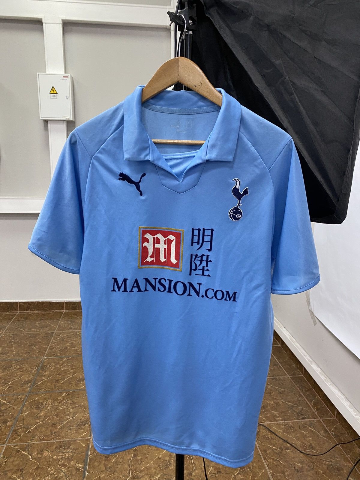 Puma Vintage 2007 Tottenham Mansion t-shirt Jersey rare retro Size US M / EU 48-50 / 2 - 1 Thumbnail
