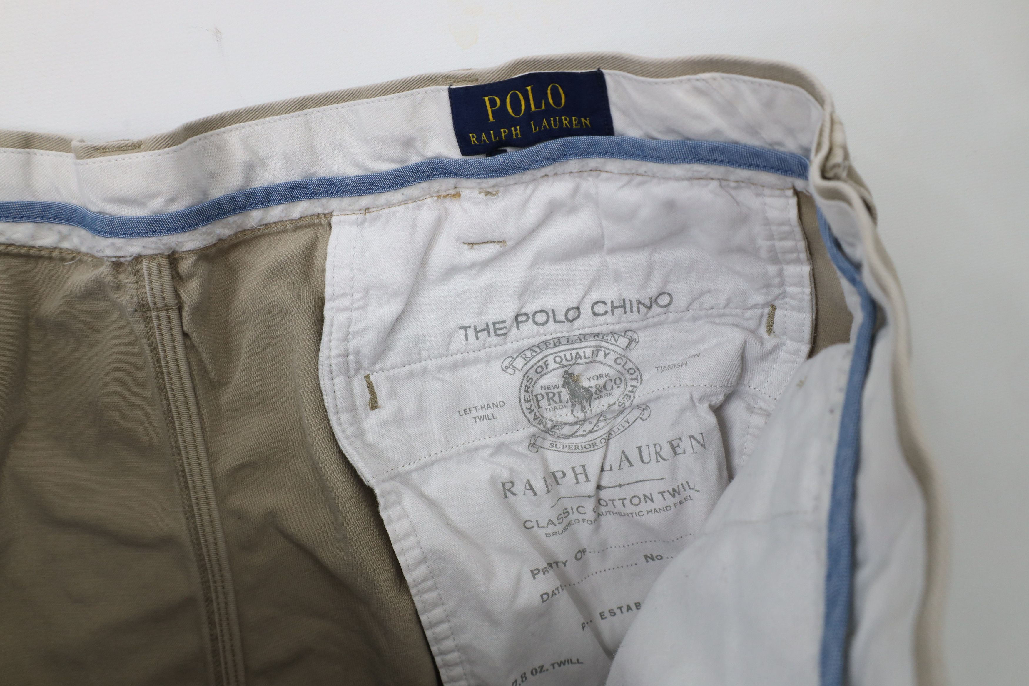 Ralph Lauren × Vintage Vintage Ralph Lauren Classic Fit Wide Leg Chino Pants Size US 38 / EU 54 - 9 Thumbnail
