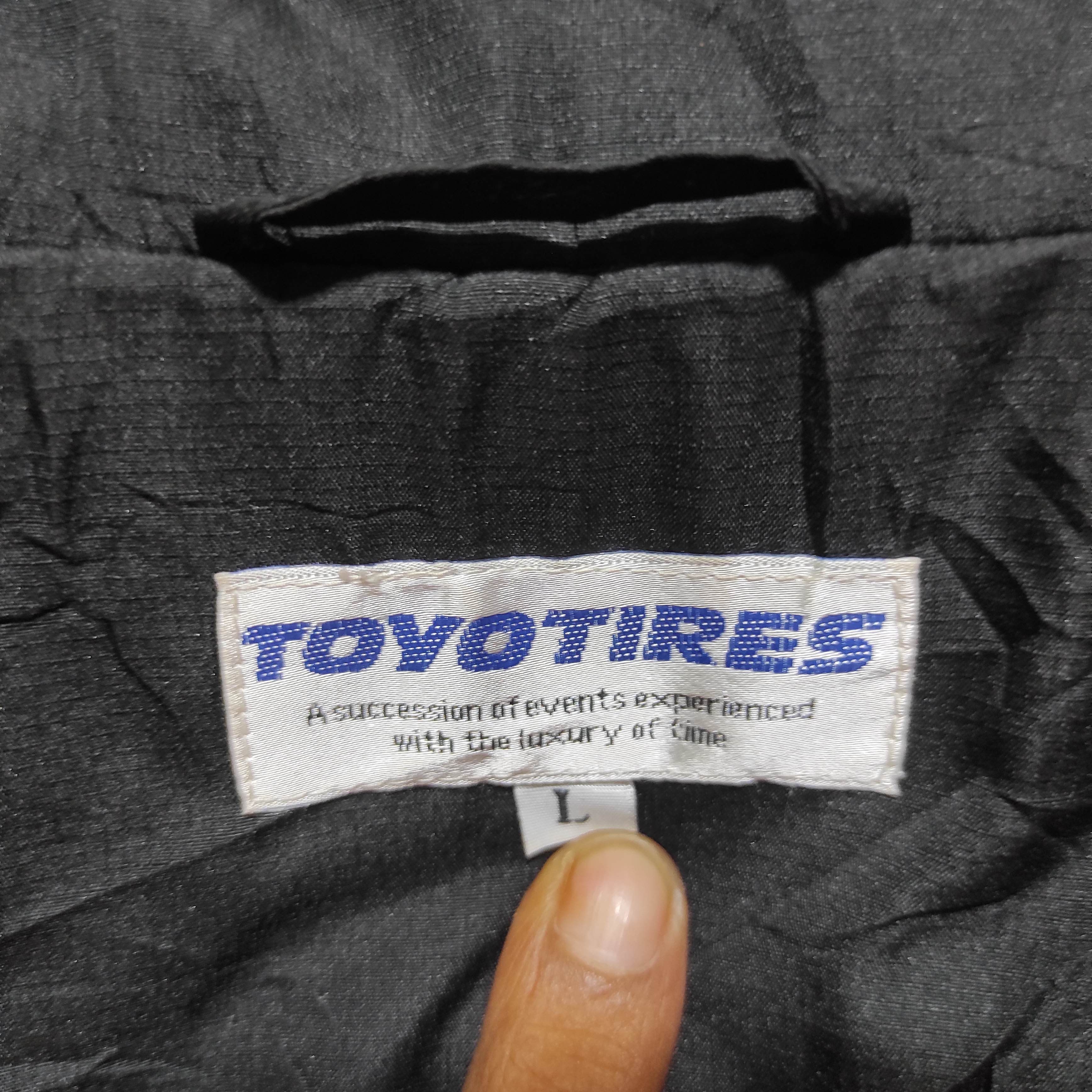 Japanese Brand Vintage Toyo Tires 360 Studless Racing Jacket Japanese Size US L / EU 52-54 / 3 - 9 Thumbnail