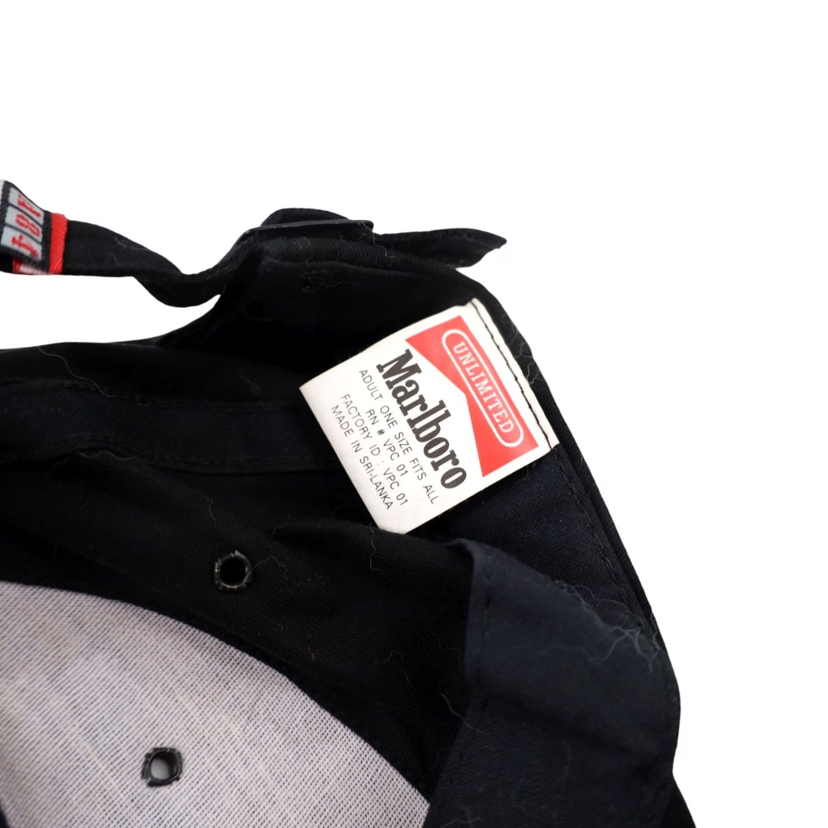 Marlboro VINTAGE Marlboro Unlimited Bullet Train Hat Baseball Cap OS Black Unisex Adults NWT Size ONE SIZE - 7 Thumbnail