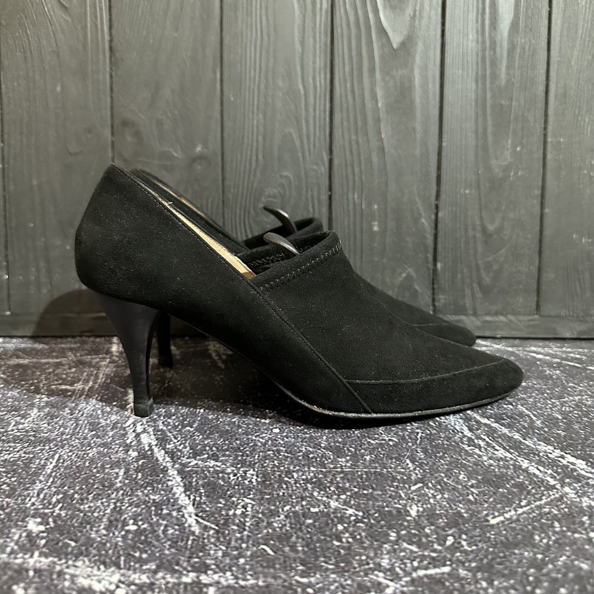 Gucci GUCCI - Women’s Black Suede Heels pumps Size 35C Size US 5 / IT 35 - 3 Thumbnail