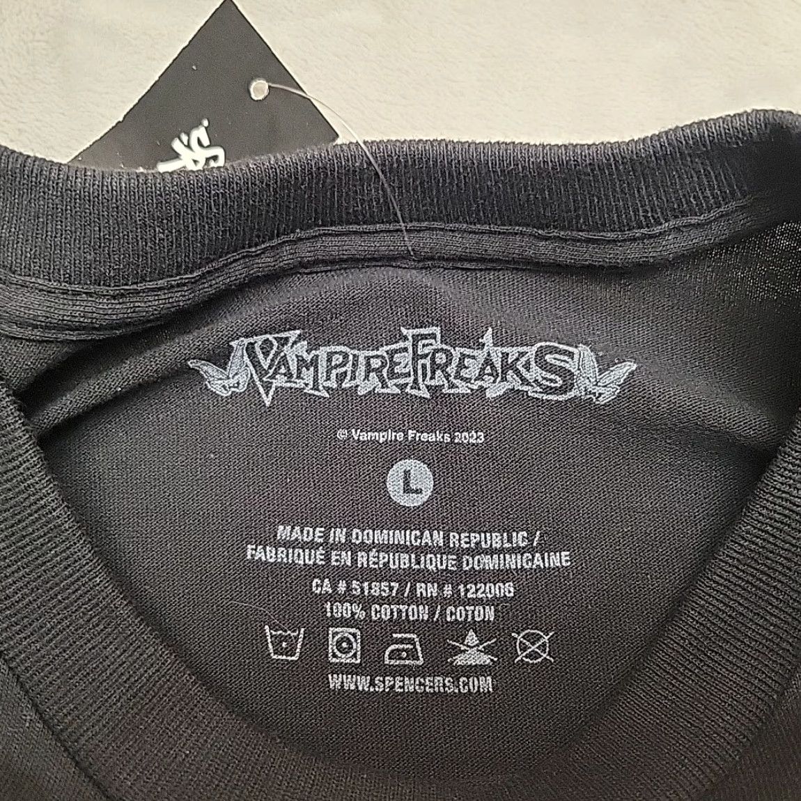 Vintage Vampire Freaks Shirt Mens L Black Gothic Horror TEE NEW Size US L / EU 52-54 / 3 - 3 Thumbnail