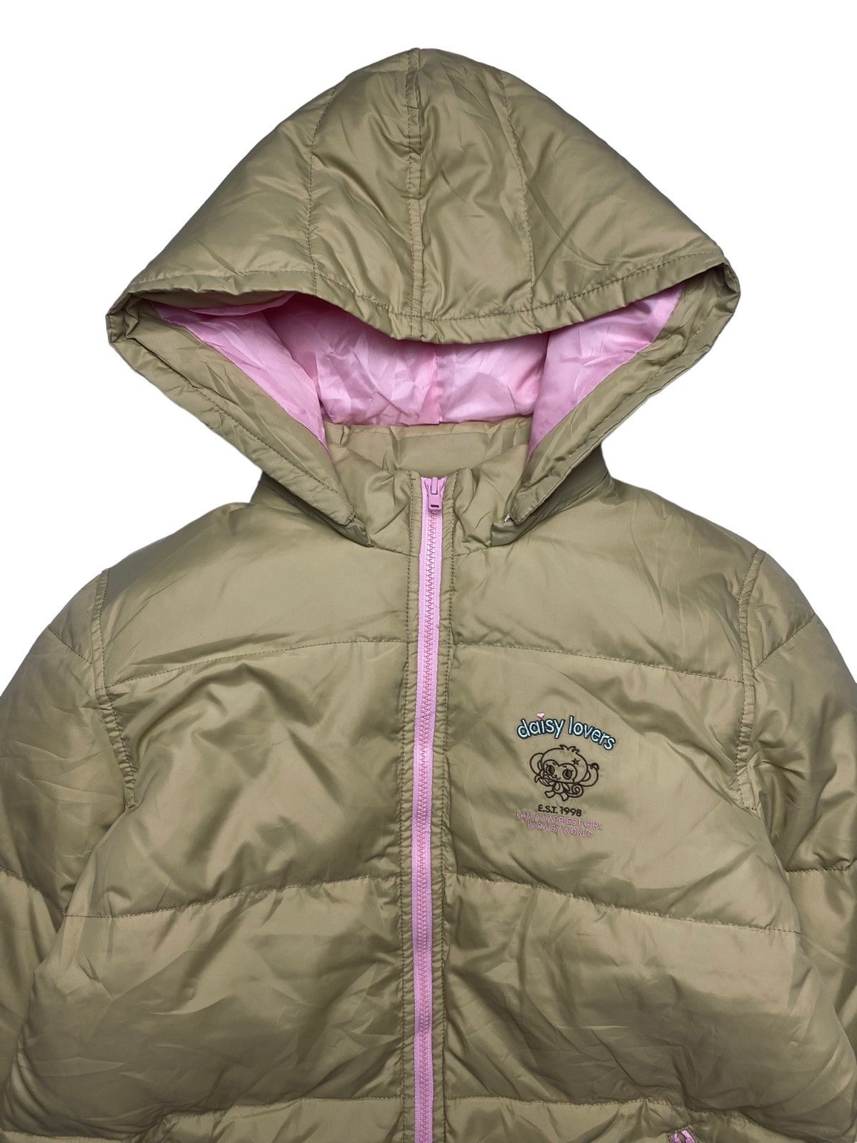 Angel Blue 2000s Daisy Lovers - I Love Daisy Puffer Jacket Size US M / EU 48-50 / 2 - 5 Thumbnail