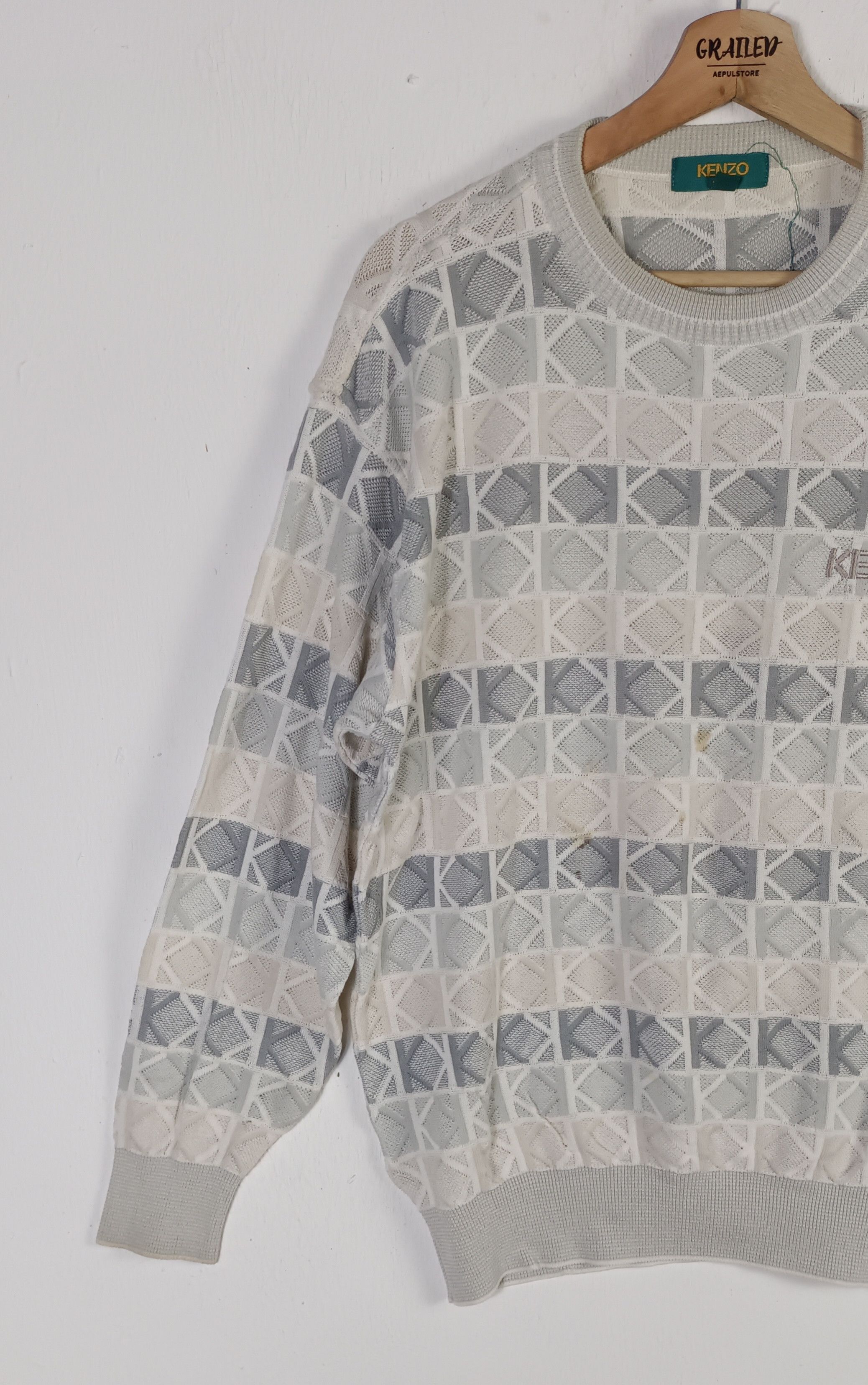 Japanese Brand × Kenzo Vintage💥 Kenzo Golf Men Sweatshirt Size US L / EU 52-54 / 3 - 4 Thumbnail
