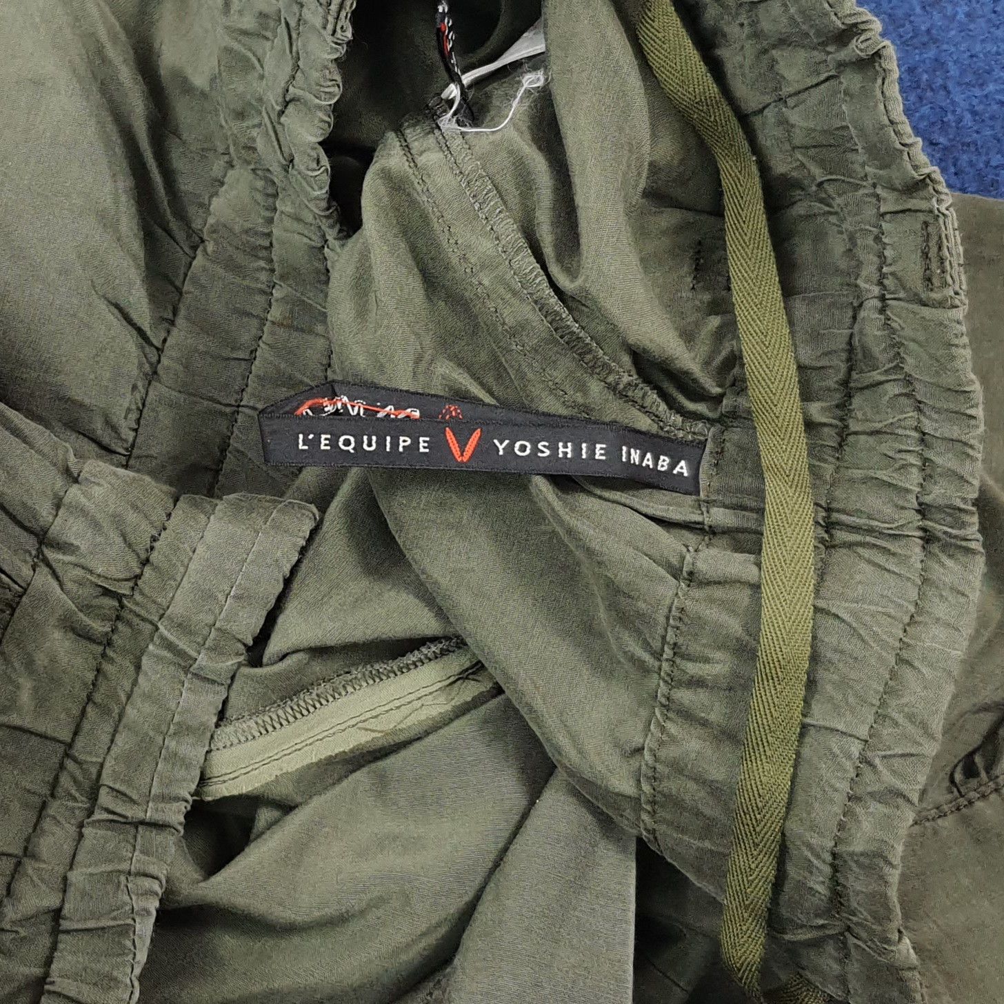 yoshie inaba Vintage Yoshie Inaba L'EQUIPE Silk Blend Cargo Pants C297N26 Size US 34 / EU 50 - 5 Thumbnail