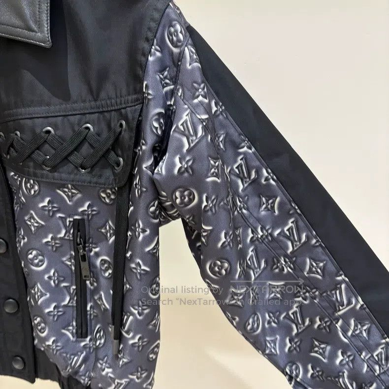 Louis Vuitton Louis Vuitton Color-block logo full print lapel long-sleev Size S / US 4 / IT 40 - 4 Thumbnail