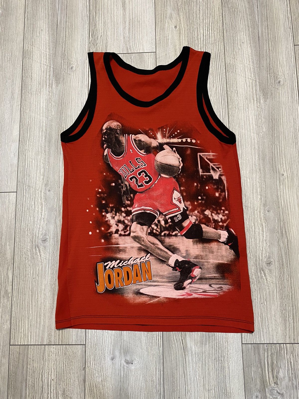 NBA Chicago Bulls Vintage NBA Jersey Michael Jordan #23 Size US XL / EU 56 / 4 - 1 Thumbnail