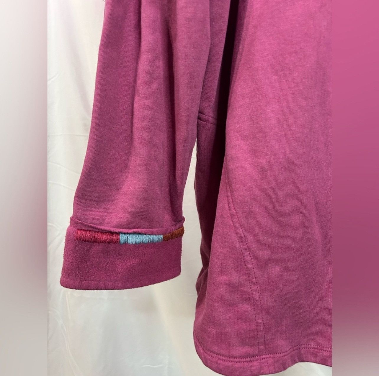 Other Sundance Pink Cotton Fleece Shirt Jacket Artsy Size XXL Size US XXL / EU 58 / 5 - 5 Thumbnail