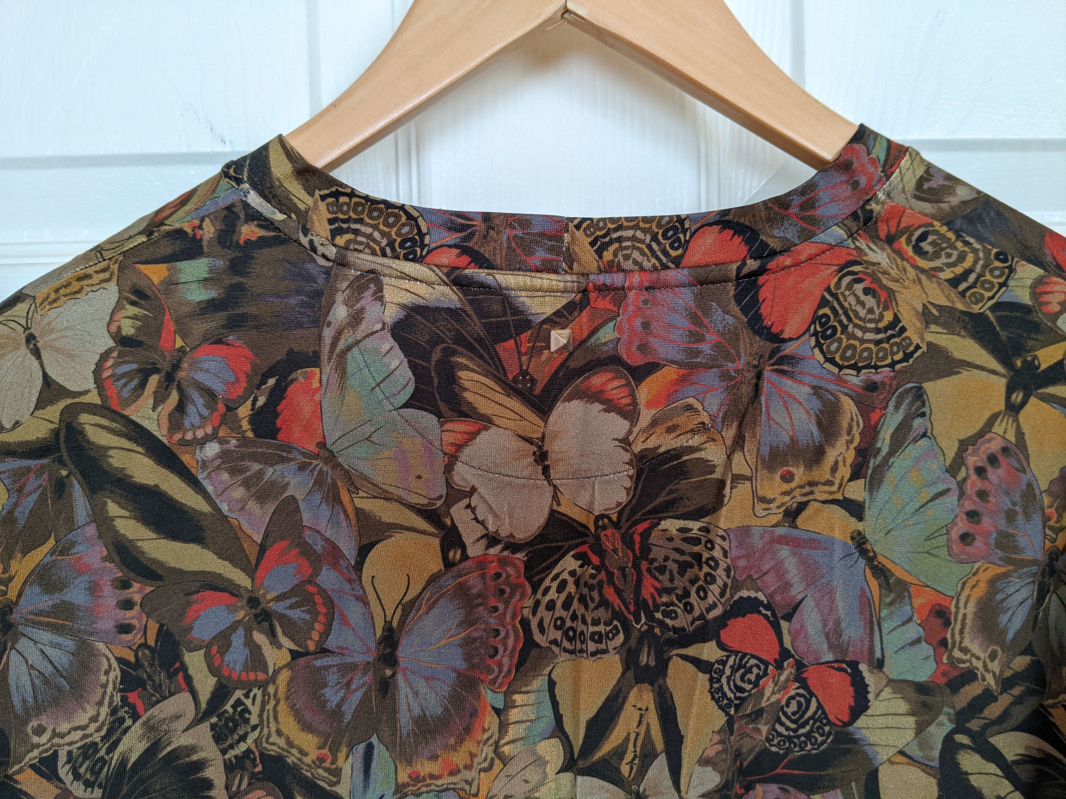 Valentino Valentino Butterfly Camo Print T-Shirt Size US M / EU 48-50 / 2 - 5 Thumbnail
