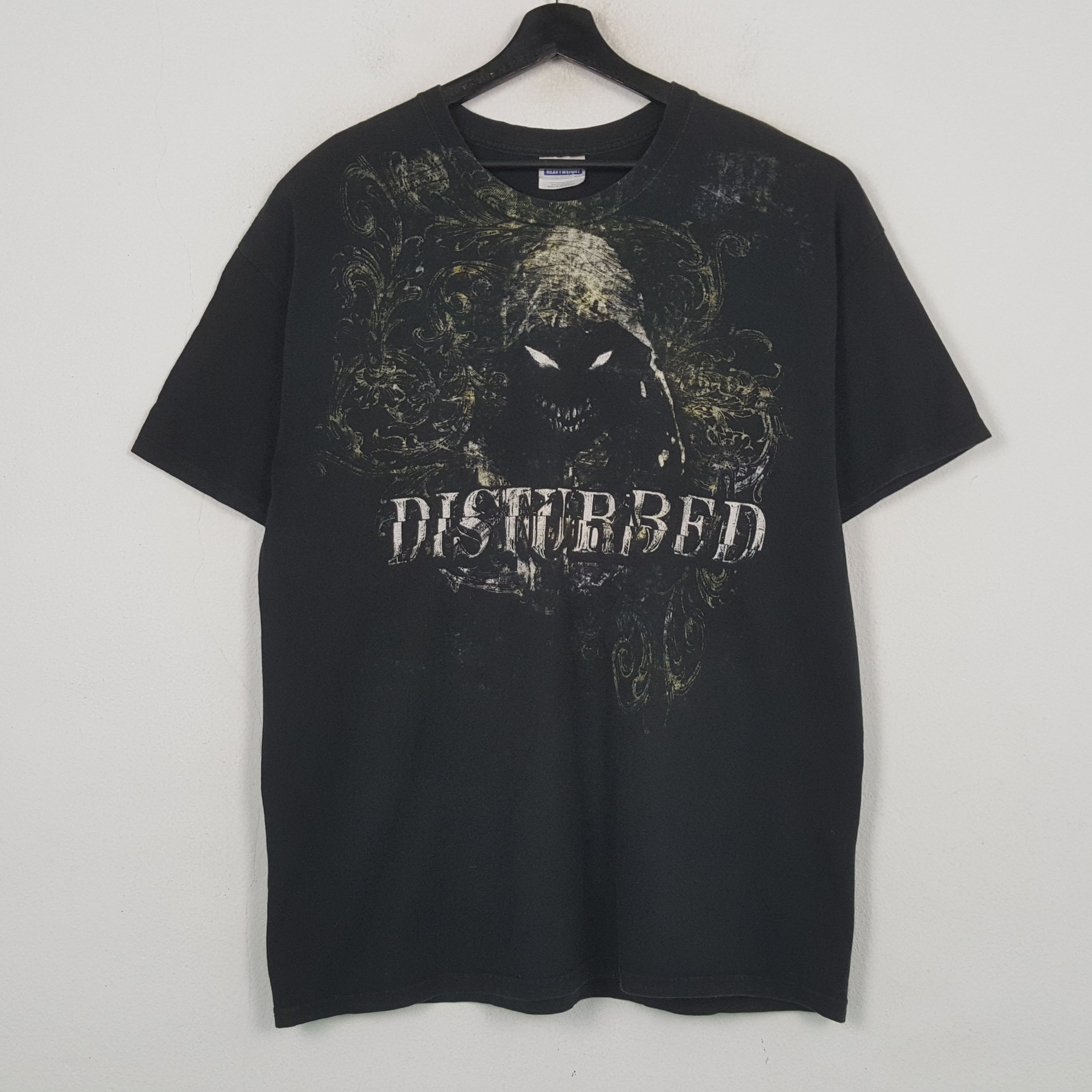Hanes Disturbed Rock Band Music Tshirt RR24 Size US XL / EU 56 / 4 - 1 Thumbnail