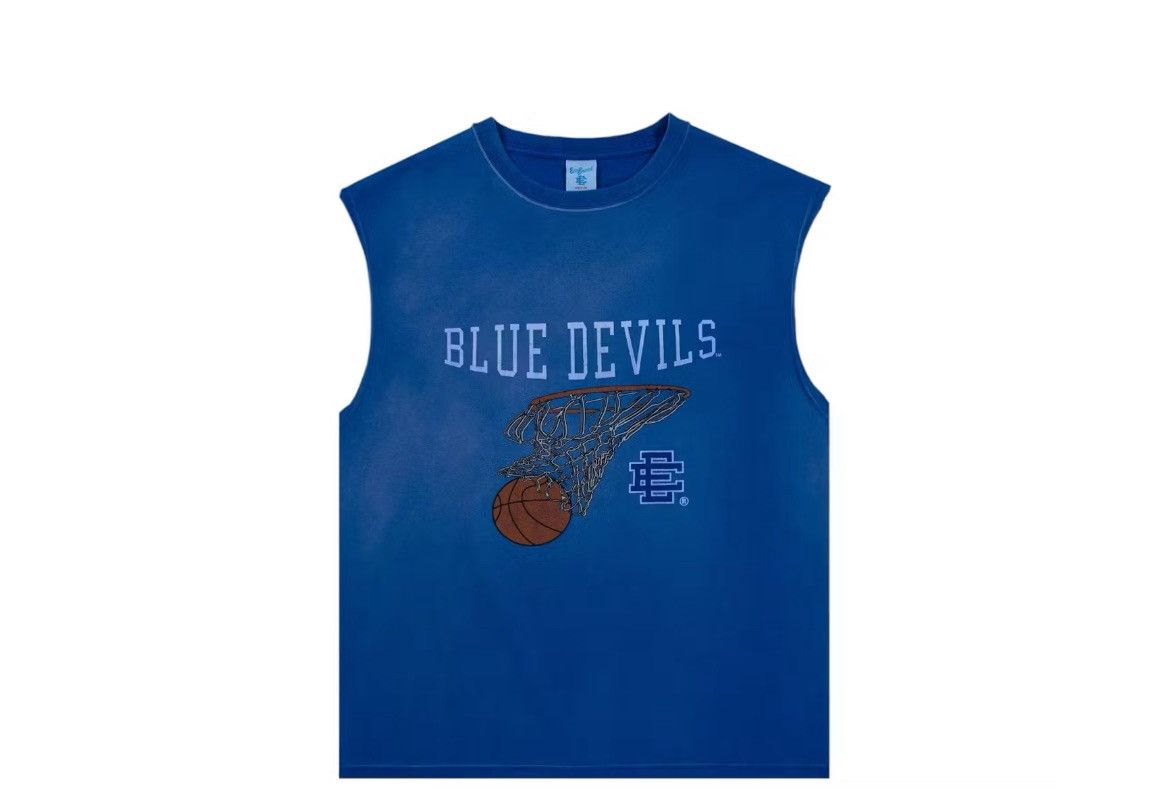 Eric Emanuel Eric Emanuel EE blue NCAA Duke Blue Devils cutoff shirt Size US M / EU 48-50 / 2 - 1 Thumbnail