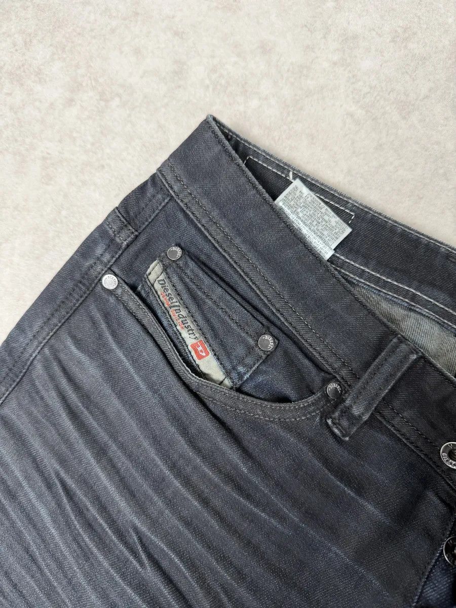 Diesel Diesel Black Stretch Biker Denim Jeans Size US 32 / EU 48 - 12 Thumbnail
