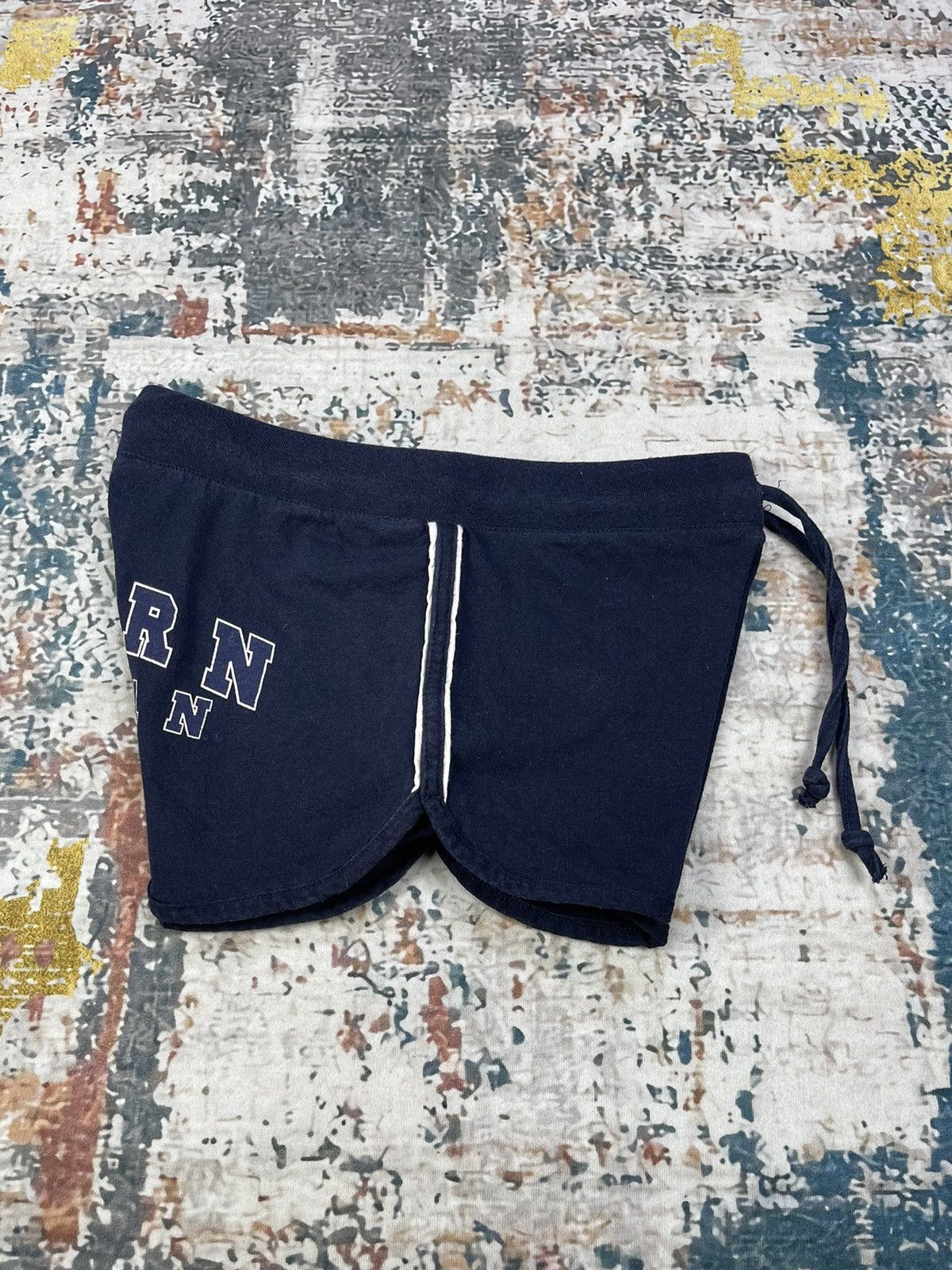 Vintage Vintage USA Western Michigan Waffle Shorts Size 27" / US 4 / IT 40 - 4 Thumbnail