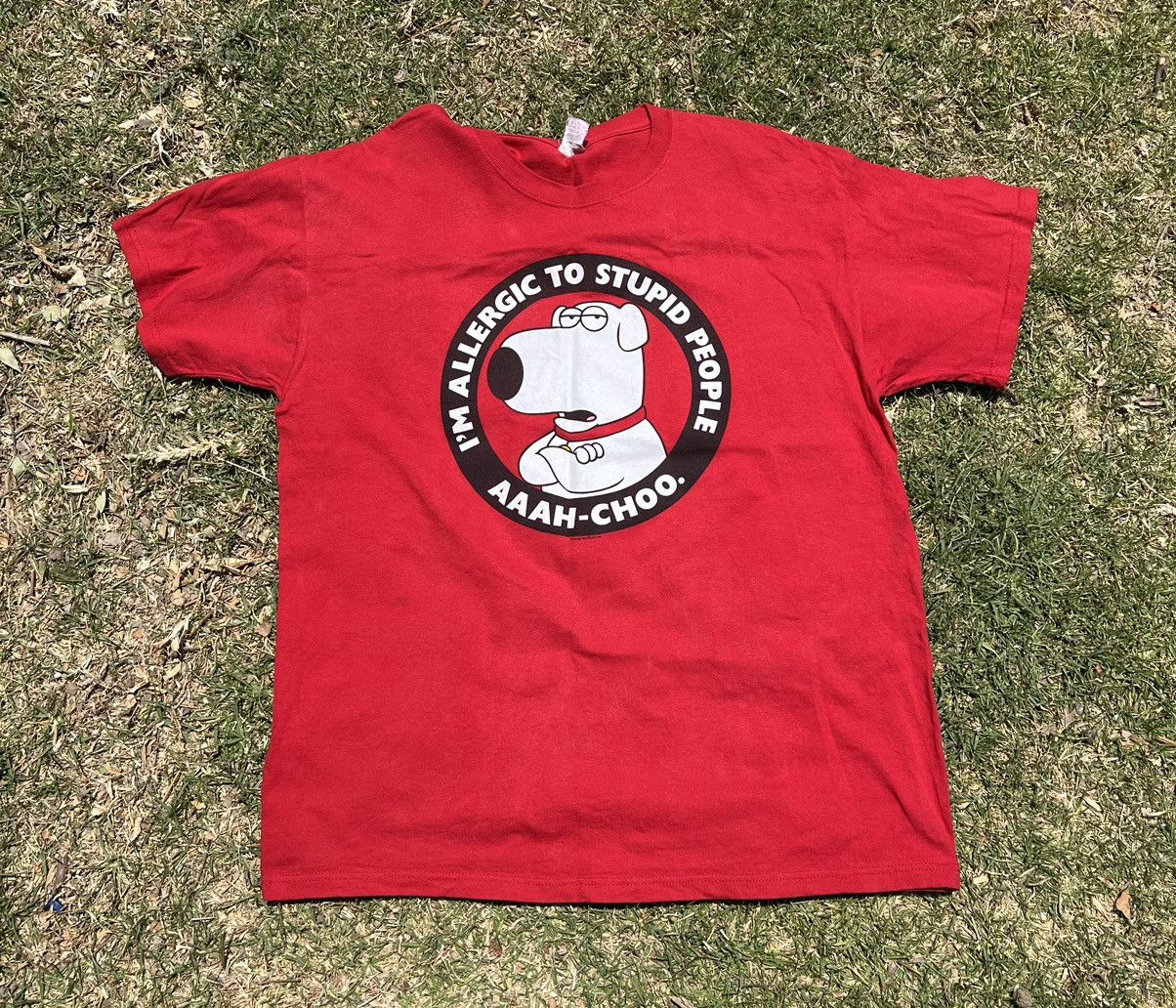 Other Family Guy Stupid People Tee Size US XL / EU 56 / 4 - 1 Thumbnail
