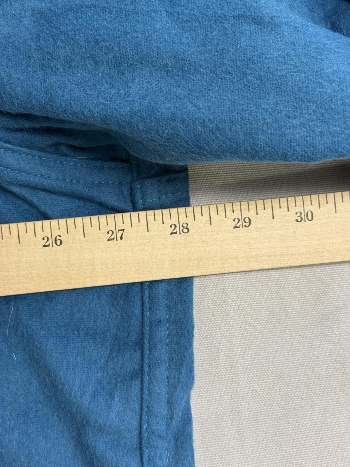 Woolrich Woolen Mills Vintage Woolrich LS Button Up Made in USA Flannel Blue XXL Size US XXL / EU 58 / 5 - 6 Thumbnail