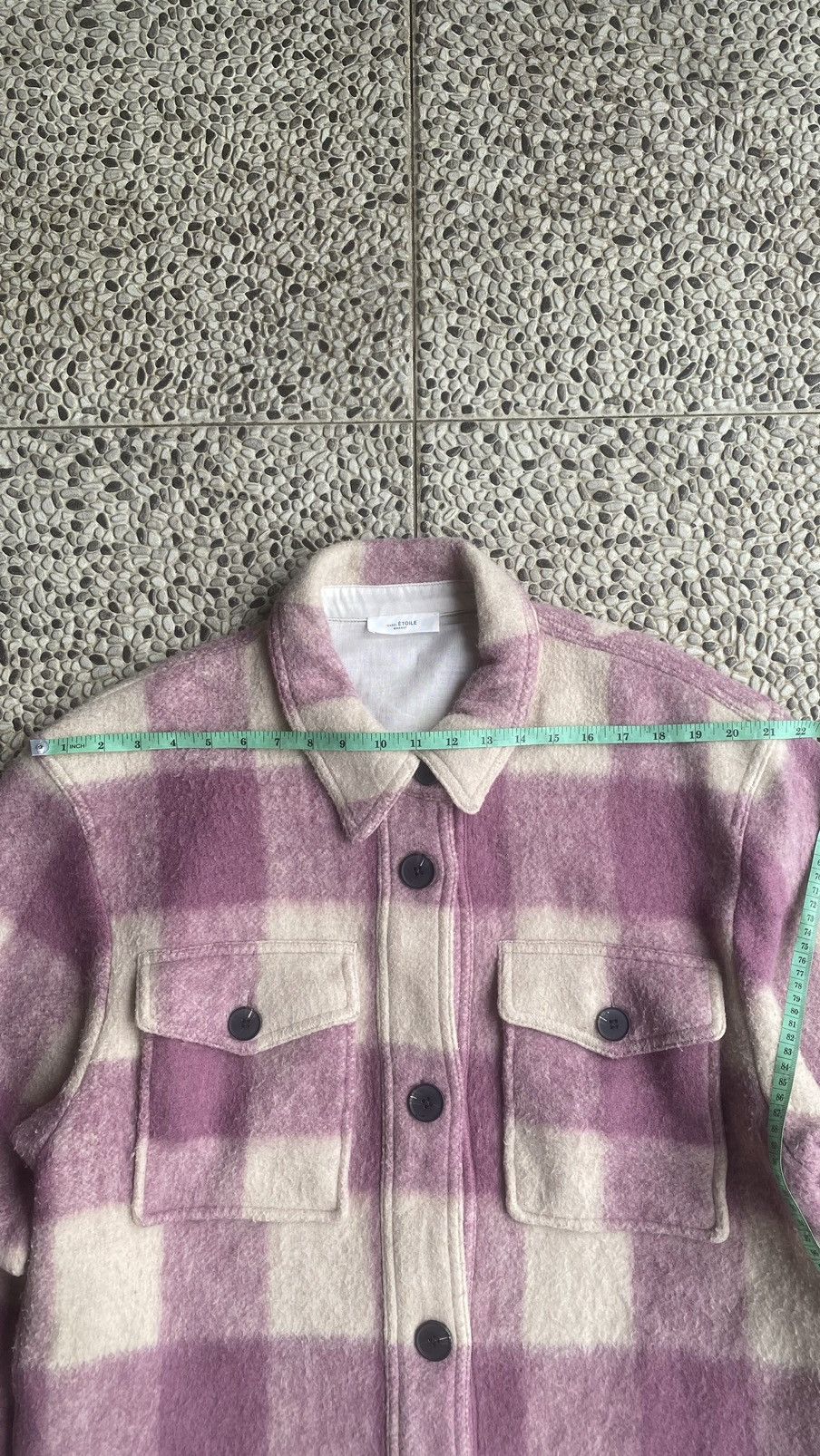 Isabel Marant × Isabel Marant Etoile Isabel Marant Étoile Manteau Harveli Jacket Rosewood Size L / US 10 / IT 46 - 11 Thumbnail
