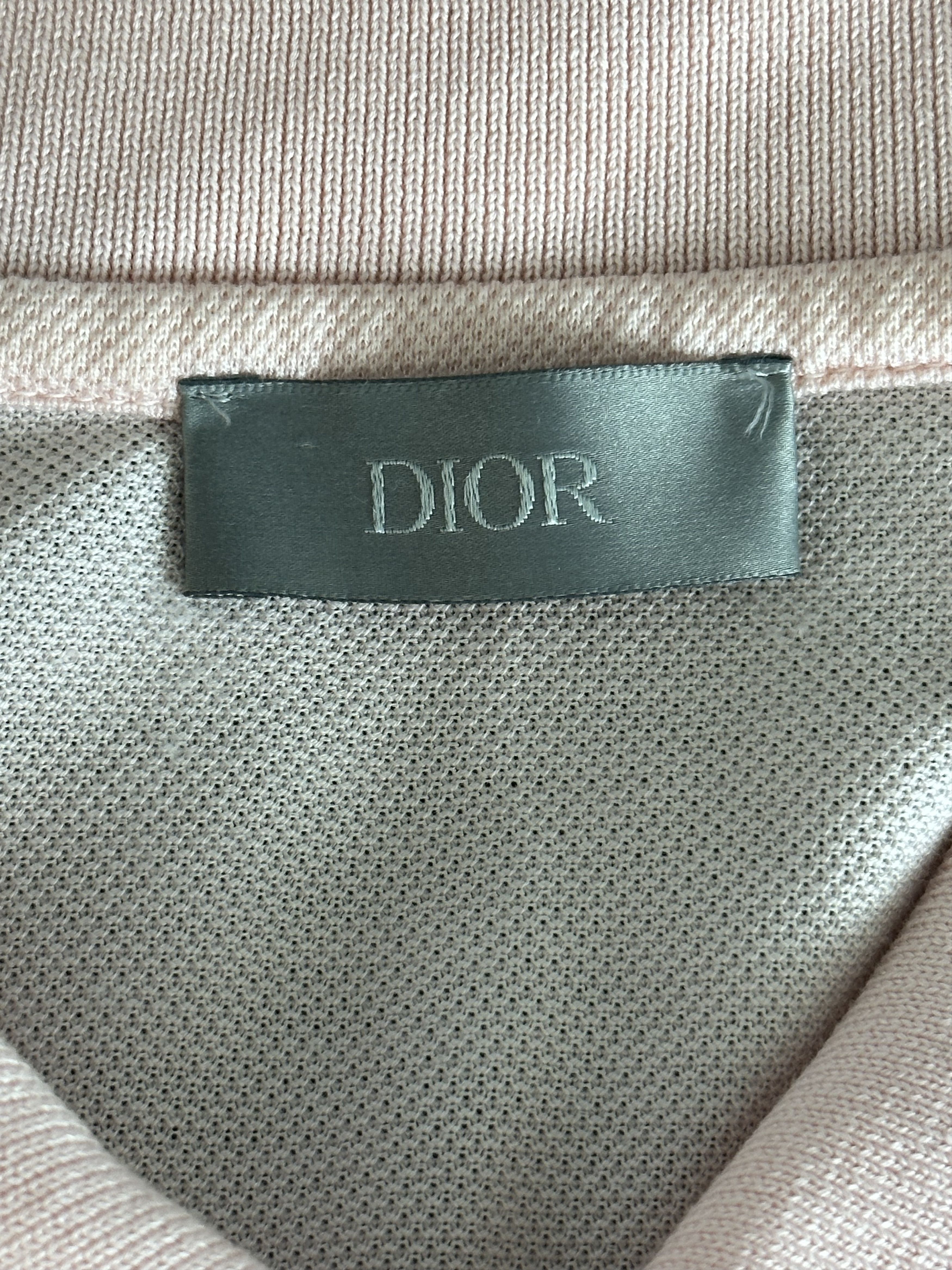 Dior Dior Kaws Pink Embroidered Polo Size US L / EU 52-54 / 3 - 3 Thumbnail