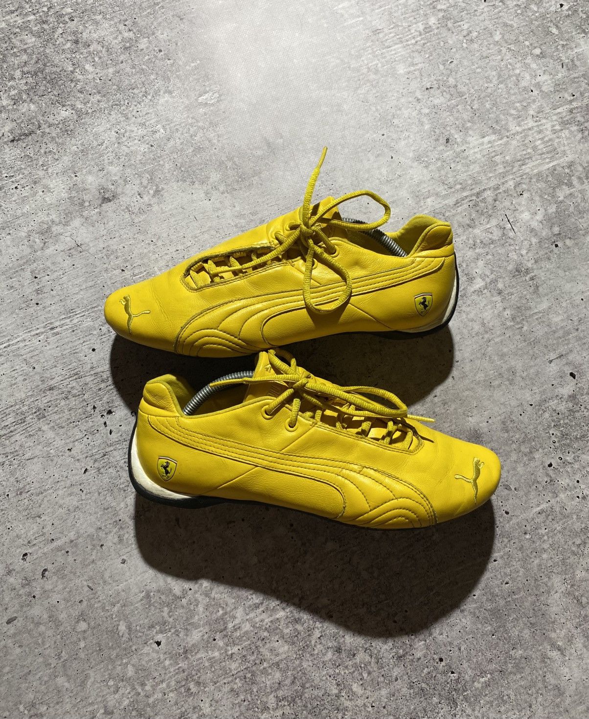 Puma ferrari yellow shoes price best sale