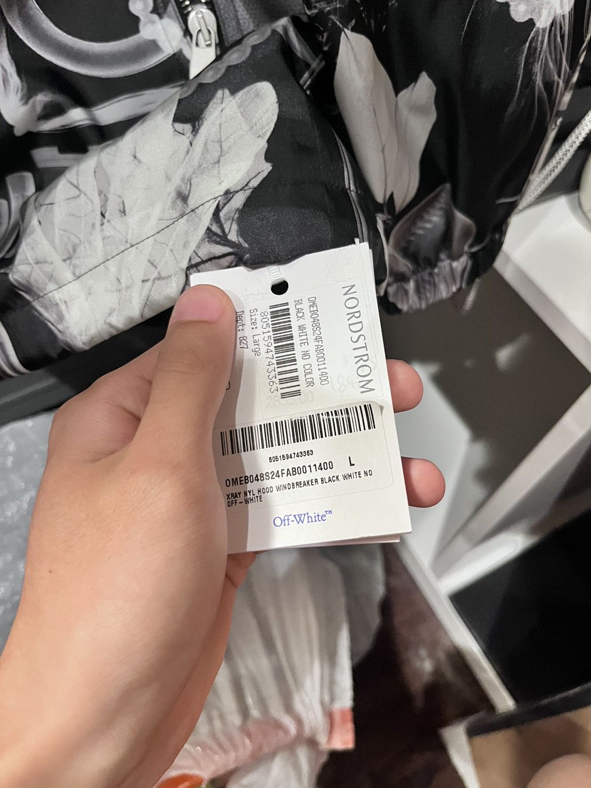 Off-White Off White X Ray Wind Breaker Size US L / EU 52-54 / 3 - 5 Thumbnail