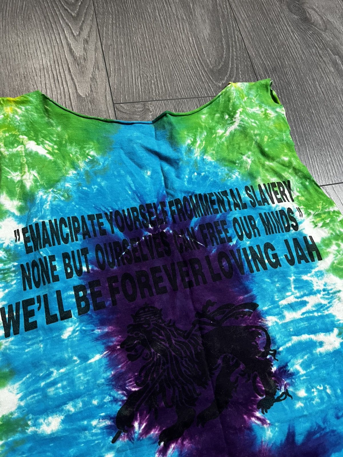 Bob Marley Bob Marley "RastaMania" Acid Trip Psychedelic Sleeveless Tee Size US S / EU 44-46 / 1 - 8 Thumbnail