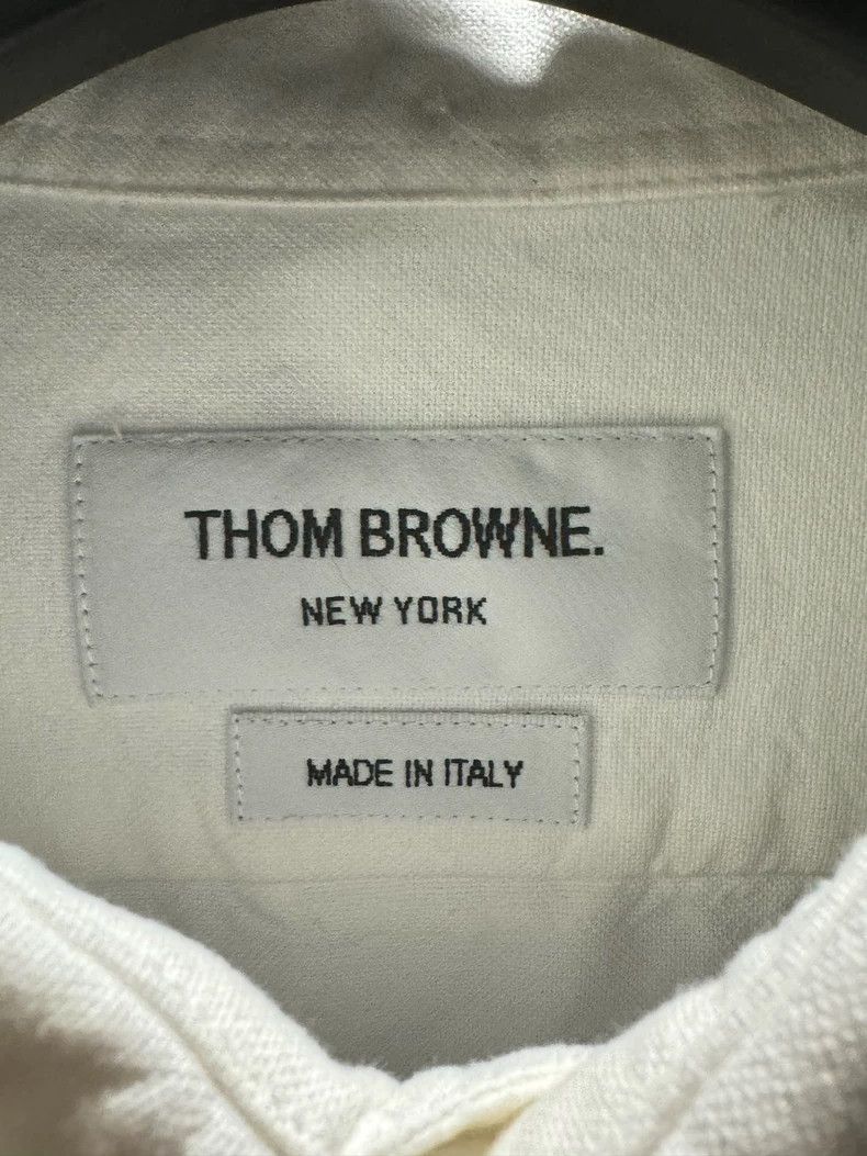 Thom Browne Thom Browne Striped shirt Size US L / EU 52-54 / 3 - 3 Thumbnail