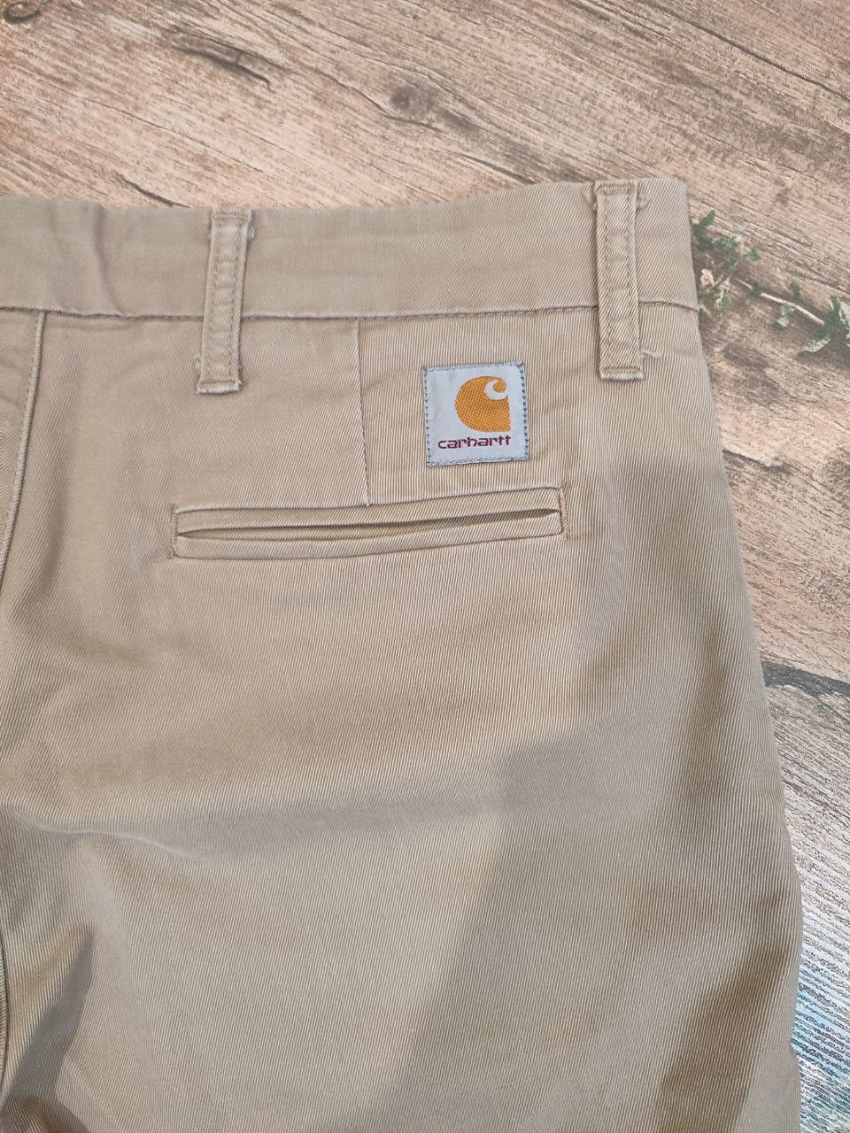 Carhartt Carhartt Work in Progres Beige Sid casual Pants Men’s 30x32 Size US 30 / EU 46 - 3 Thumbnail