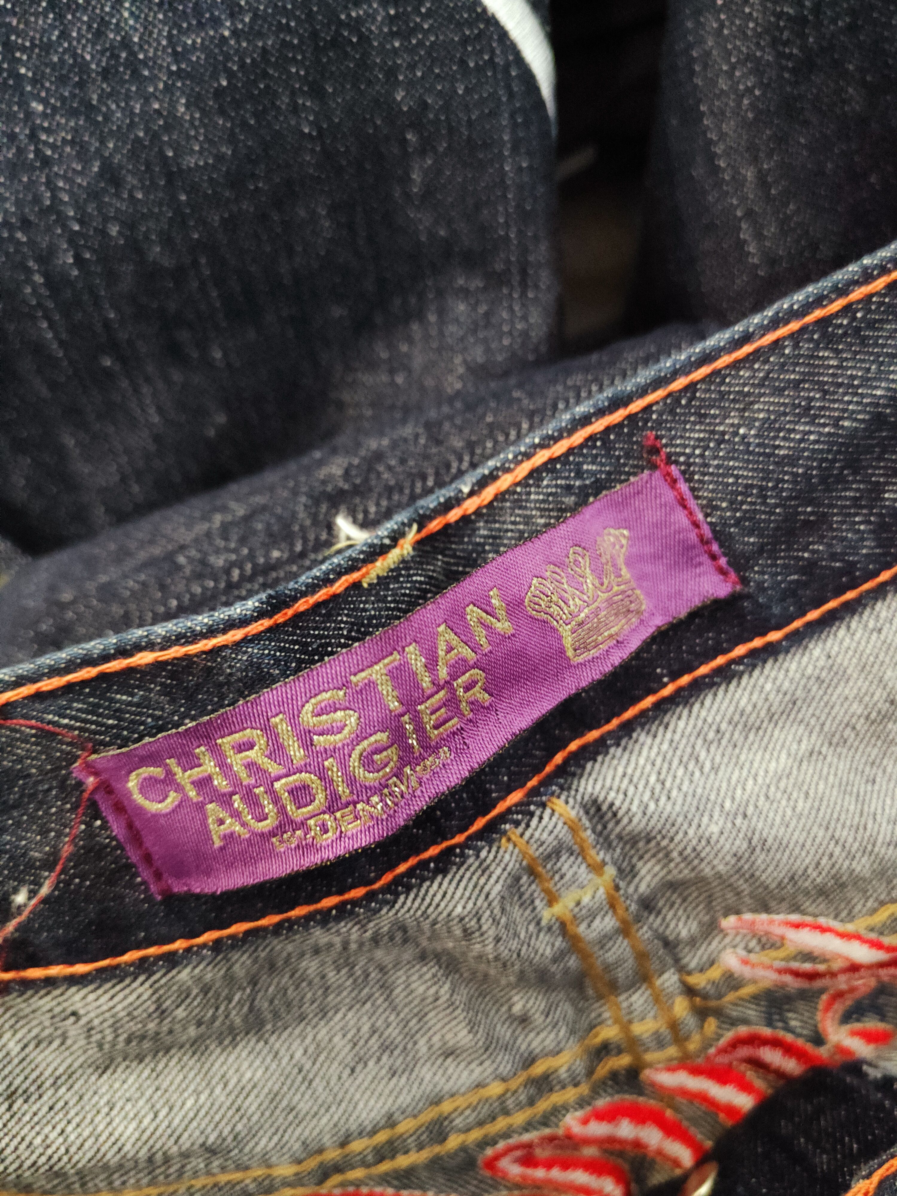 Japanese Brand Japan Dark Blue Distressed Ripped Jeans #W215 Size US 36 / EU 52 - 14 Thumbnail
