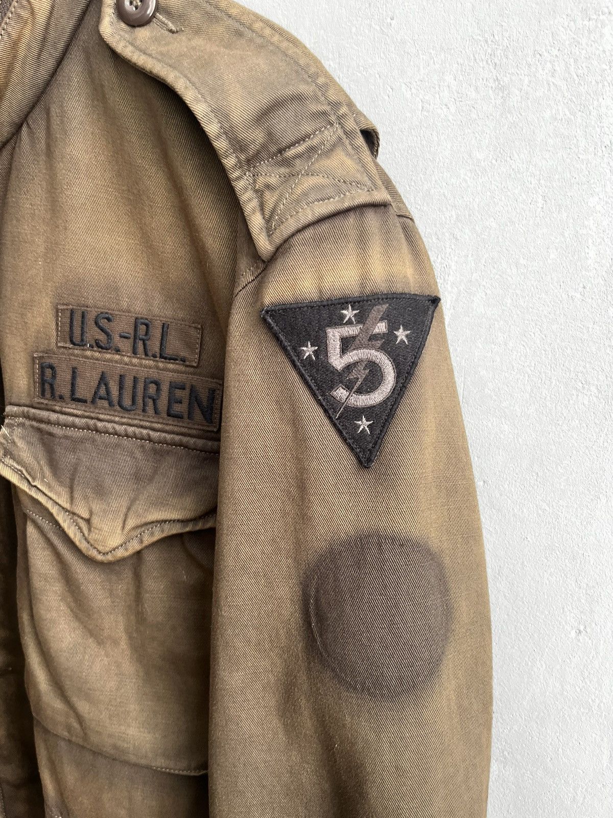 Polo Ralph Lauren × Ralph Lauren Ralph Lauren U S R L military jacket vintage style Size US L / EU 52-54 / 3 - 14 Thumbnail