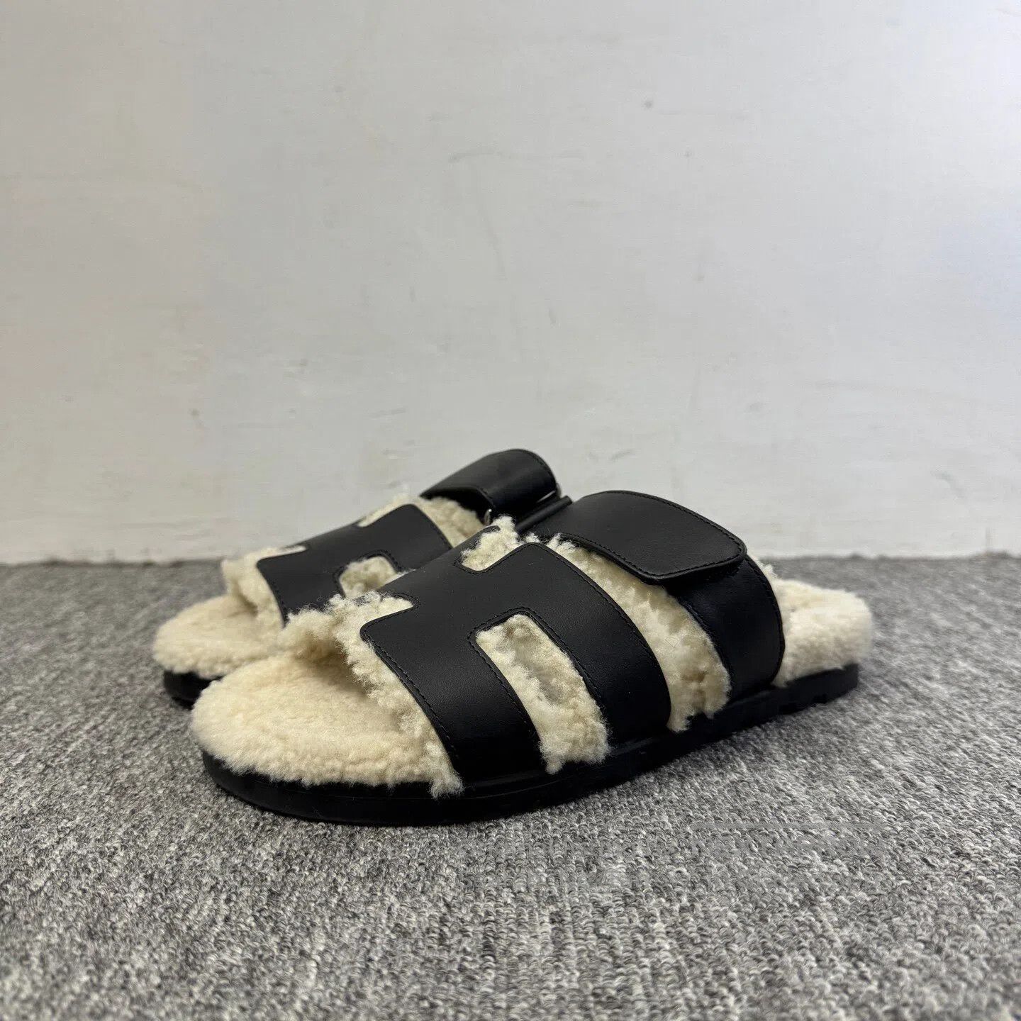 Hermes Hermes Leather slippers| Size US 6.5 / IT 36.5 - 1 Thumbnail