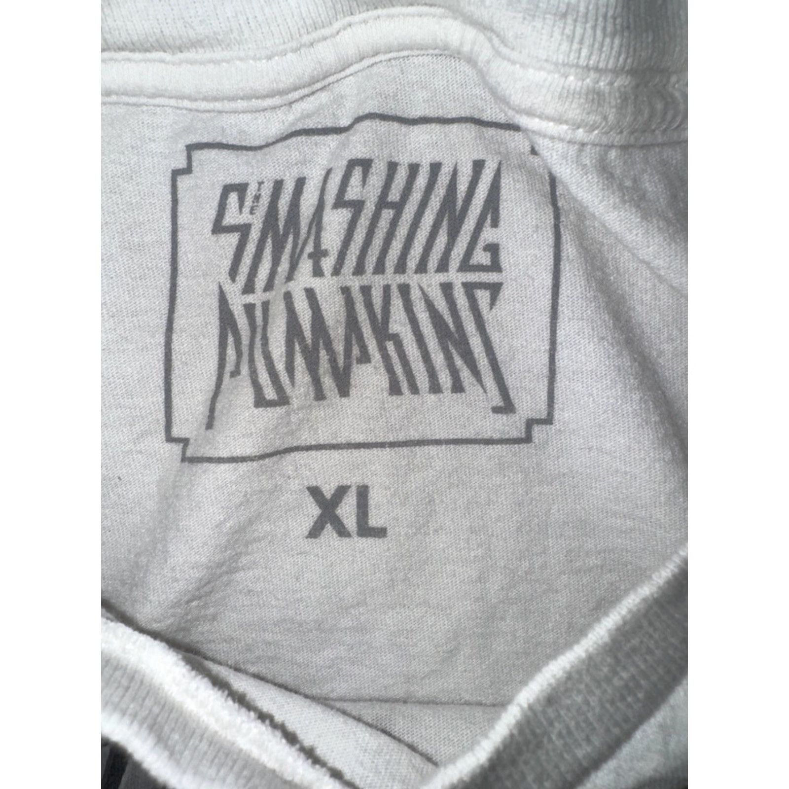 Vintage The Smashing Pumpkins Band T-Shirt White XL 23x28 We’re On The Verge Size US XL / EU 56 / 4 - 3 Thumbnail